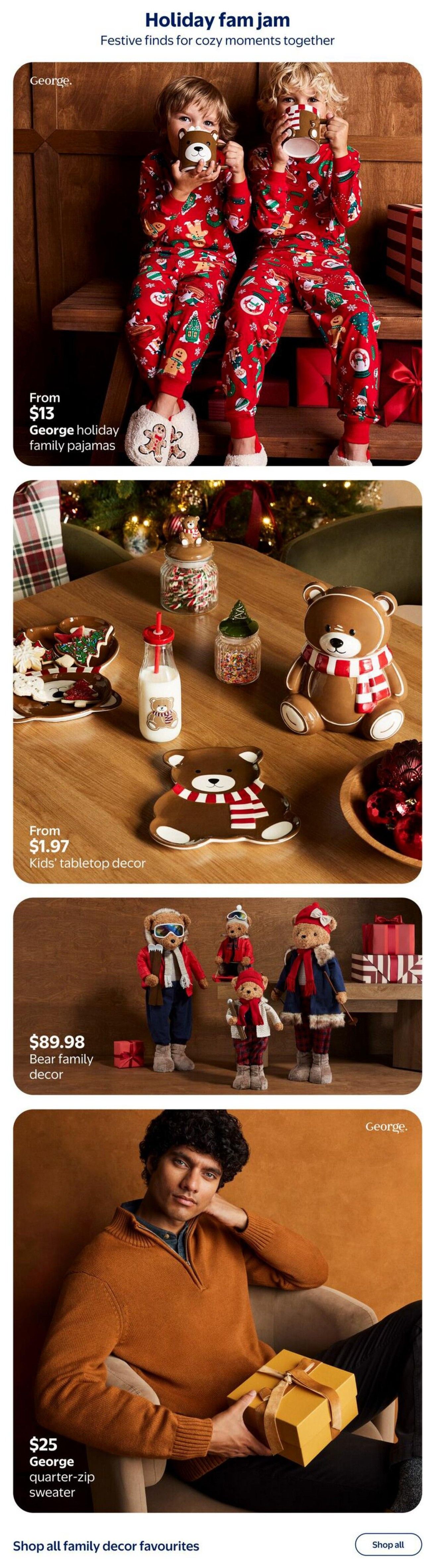 Walmart Holiday Flyer October 29 to November 25