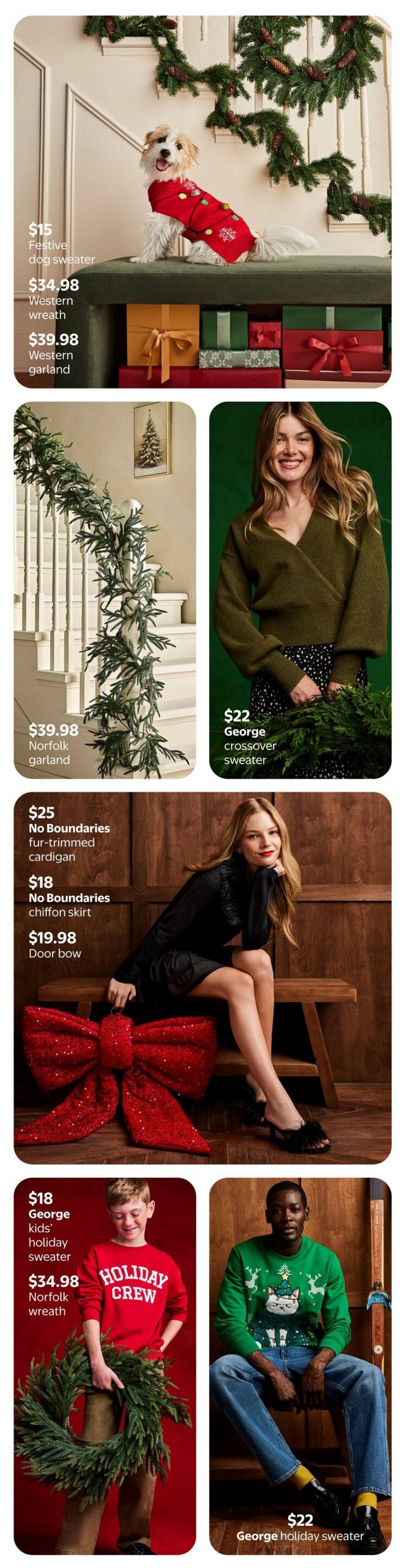 Walmart Holiday Flyer October 29 to November 25