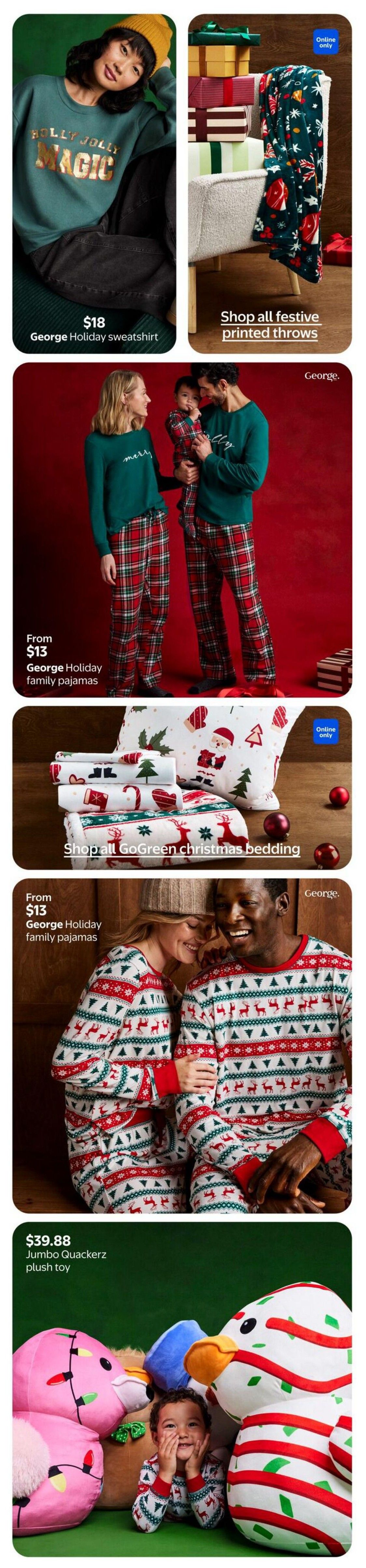 Walmart Holiday Flyer October 29 to November 25