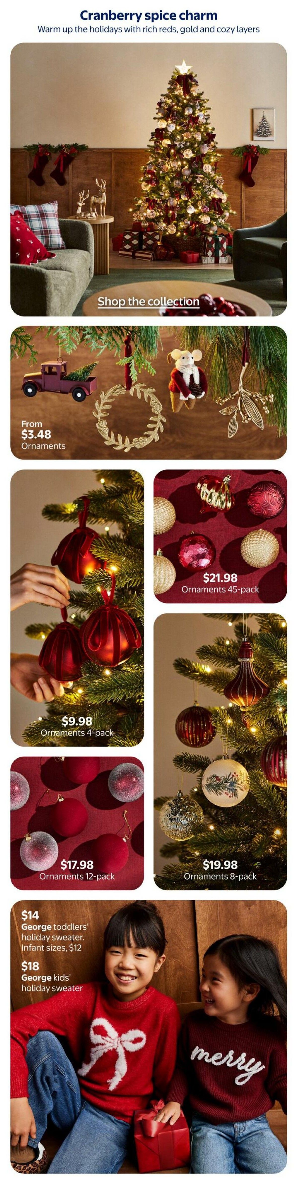 Walmart Holiday Flyer October 29 to November 25
