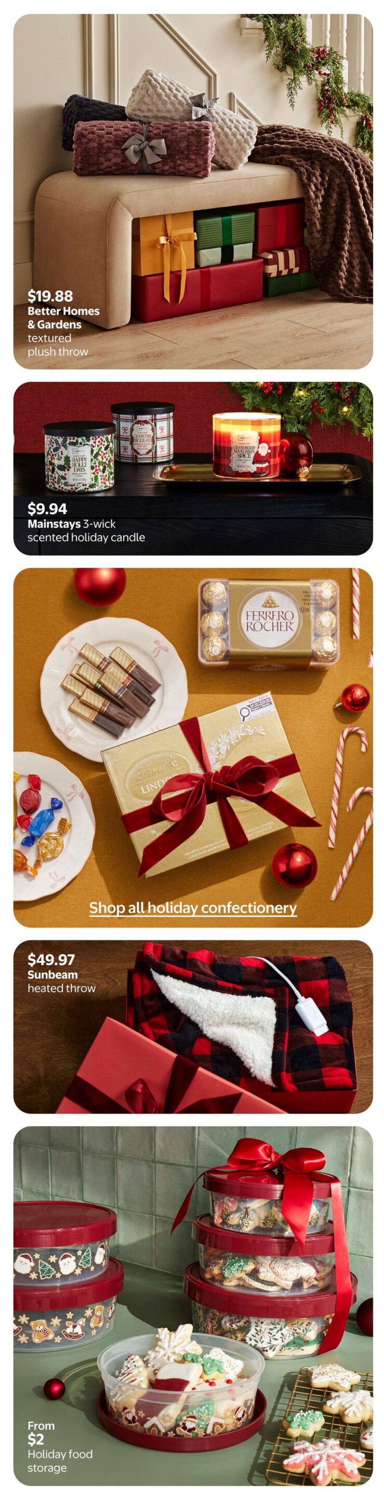 Walmart Holiday Flyer October 29 to November 25