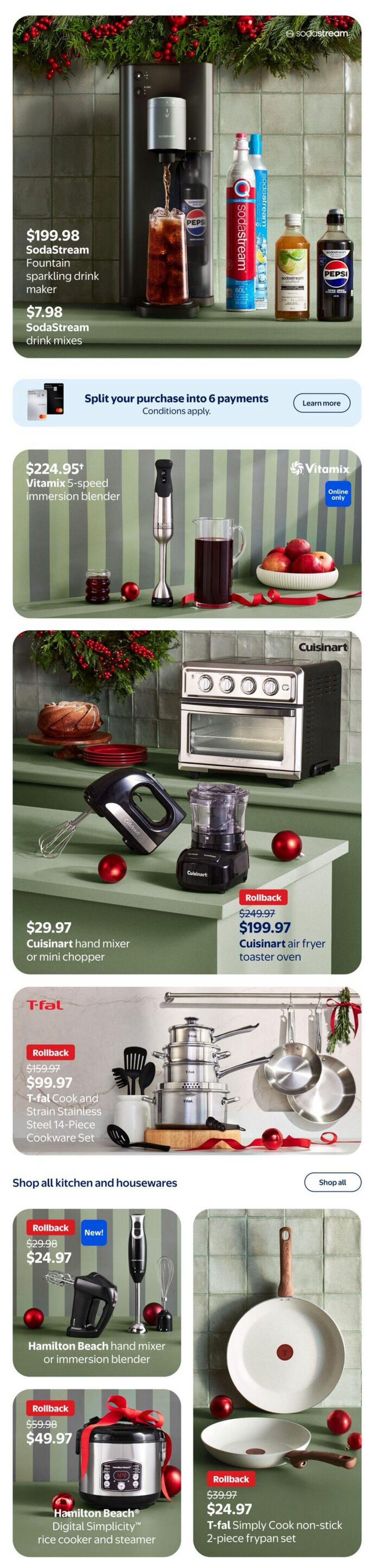 Walmart Holiday Flyer October 29 to November 25