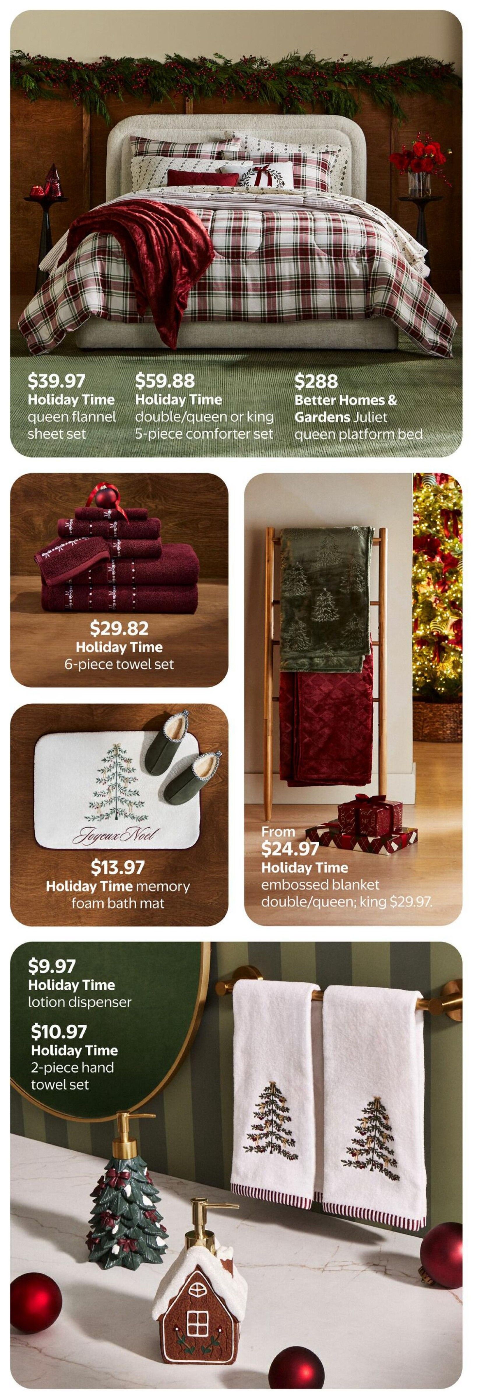 Walmart Holiday Flyer October 29 to November 25
