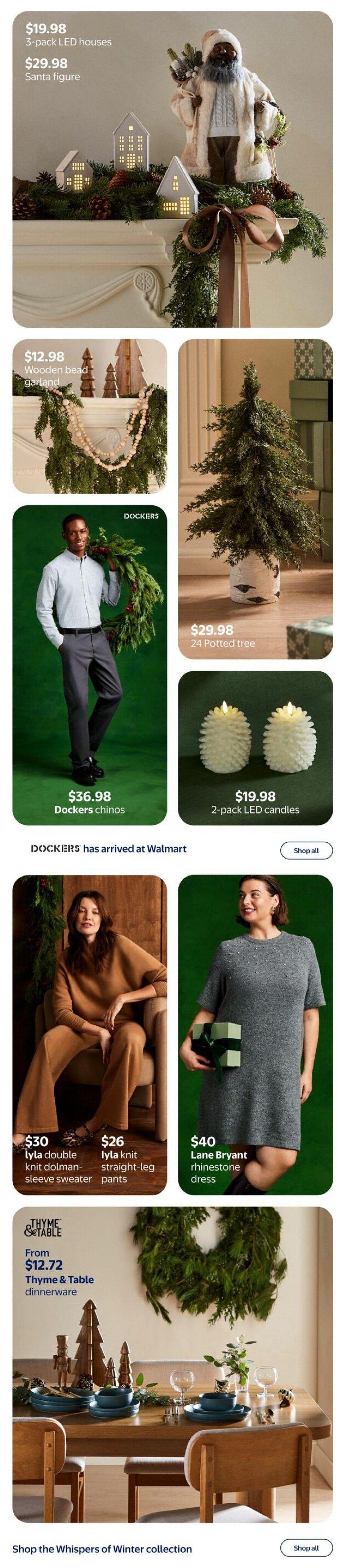 Walmart Holiday Flyer October 29 to November 25