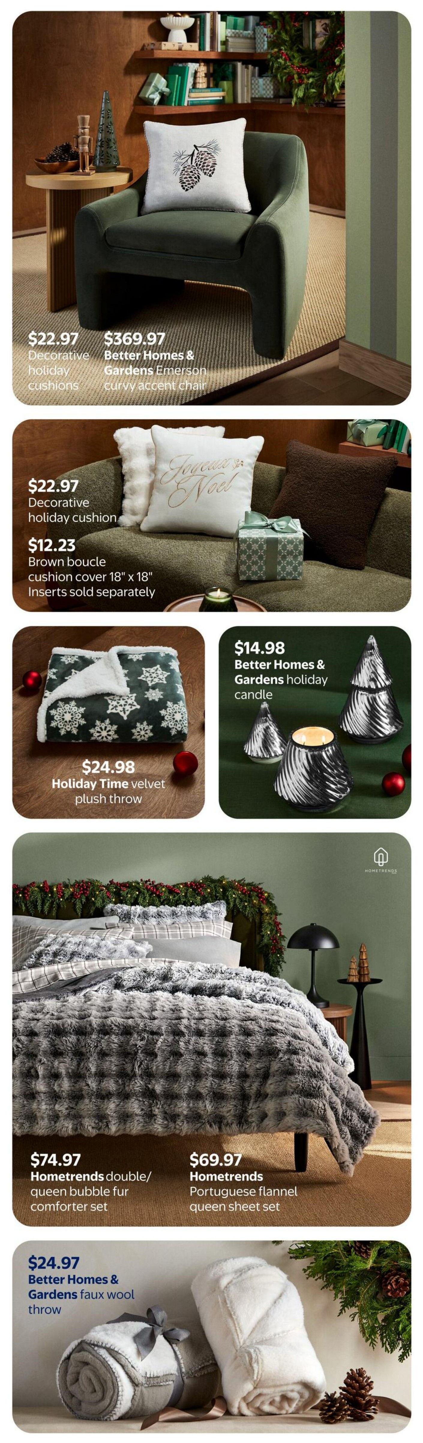 Walmart Holiday Flyer October 29 to November 25