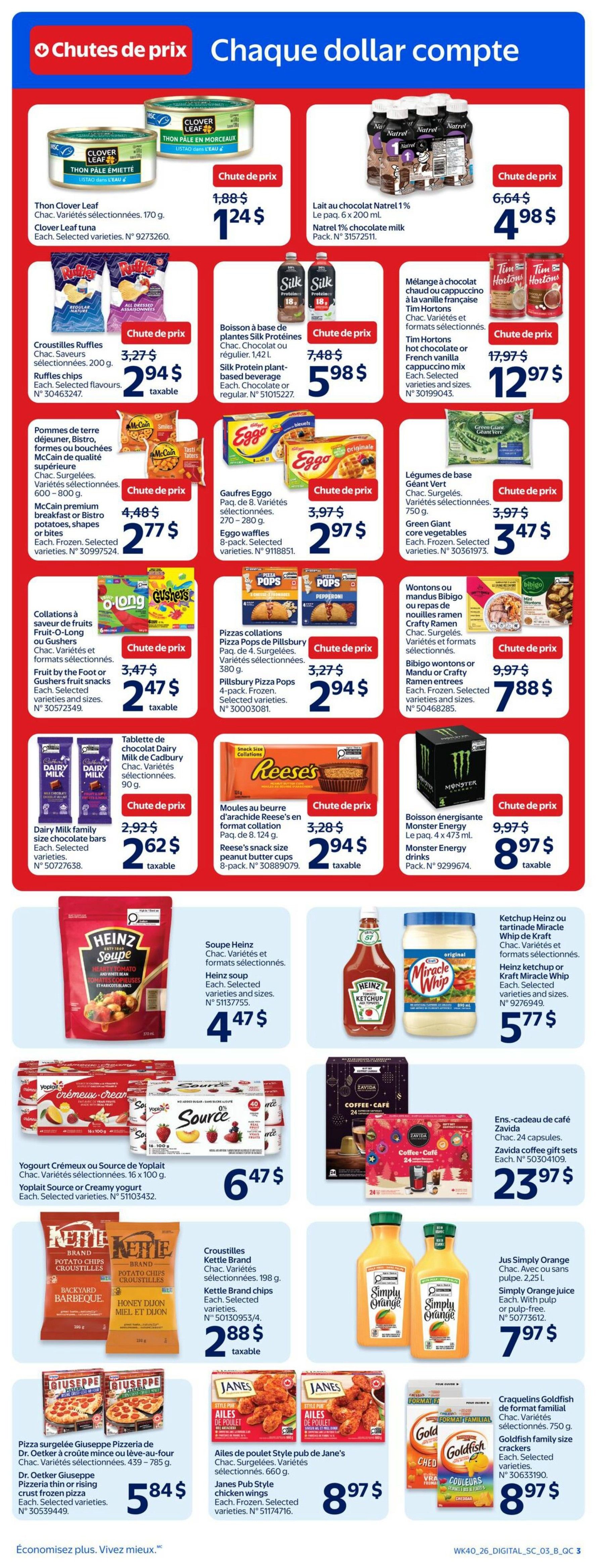 Walmart (QC) Flyer October 29 to November 4