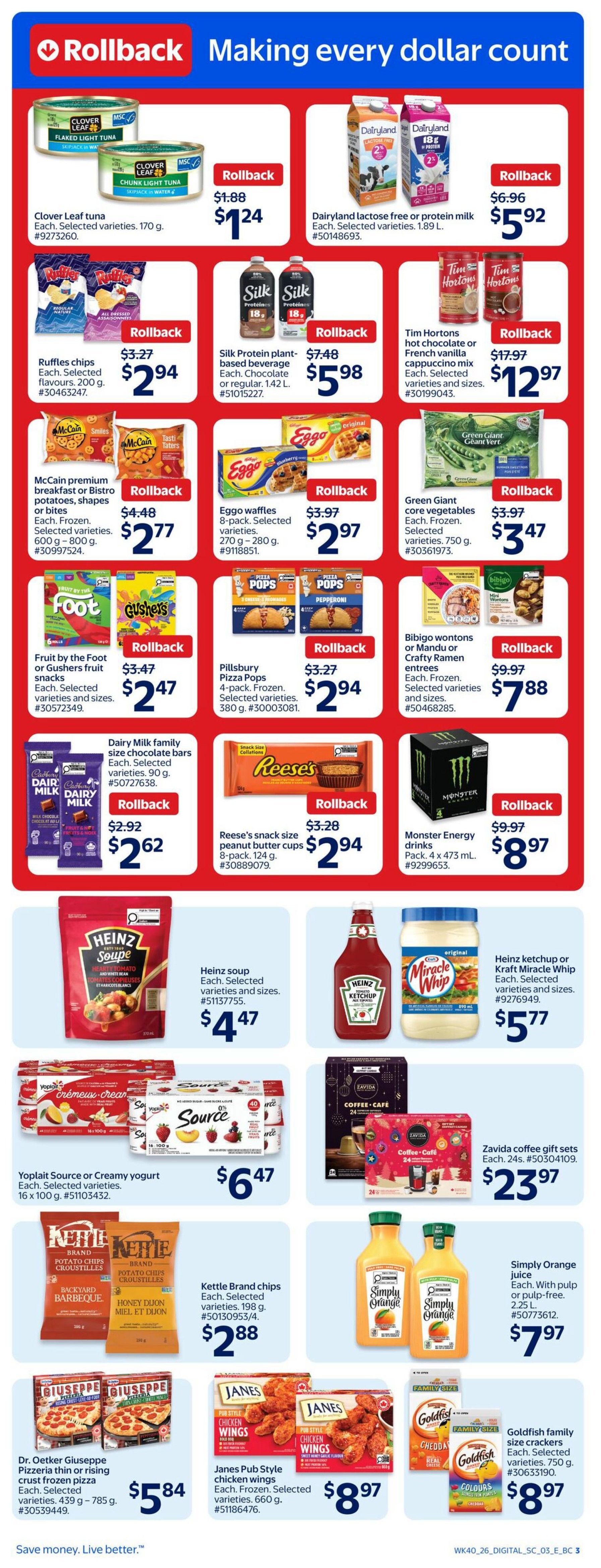 Walmart (West) Flyer October 29 to November 4