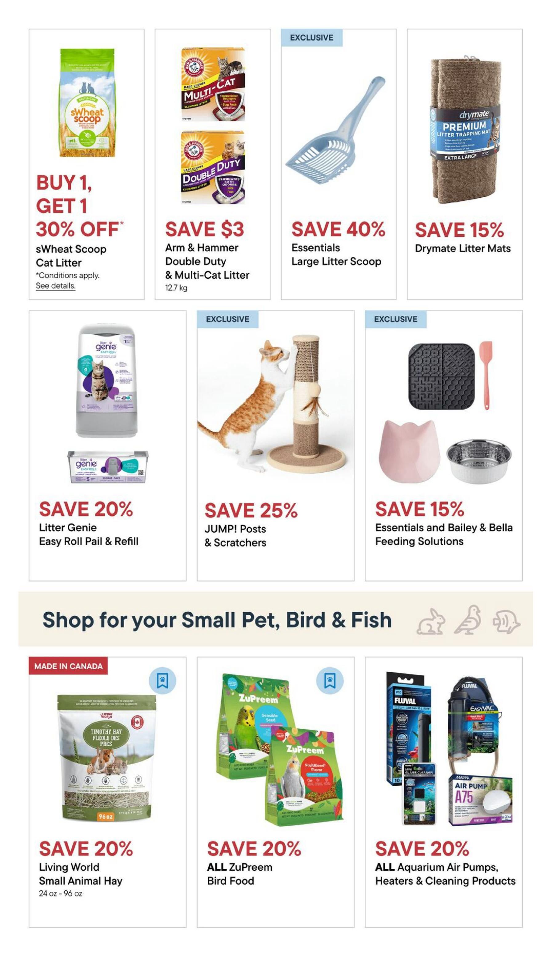 Paulmac's Pets Flyer October 29 to November 11