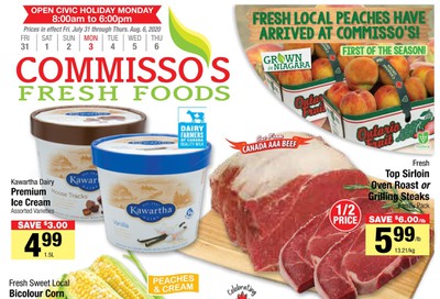 Commisso's Fresh Foods Flyer July 31 to August 6