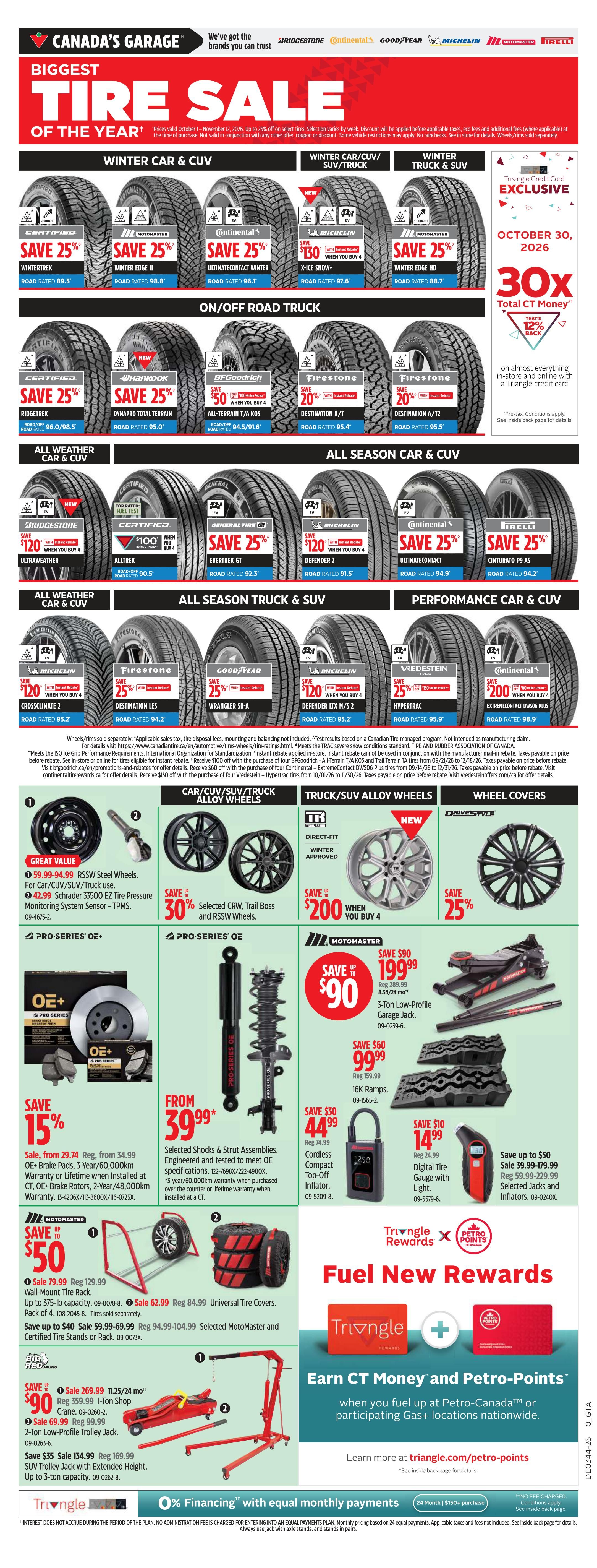 Canadian Tire (ON) Flyer October 30 to November 5