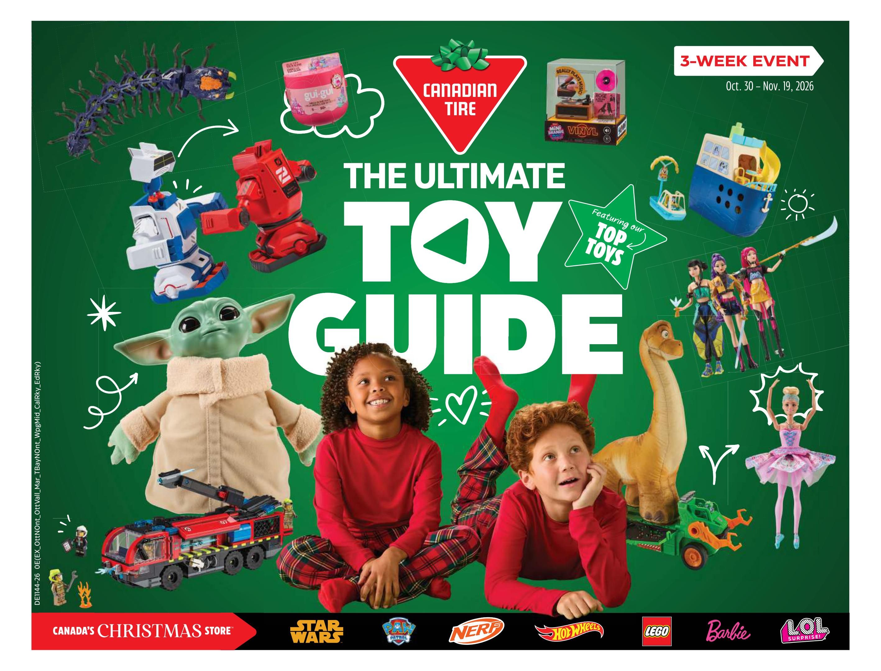 Canadian Tire Toy Guide October 30 to November 19