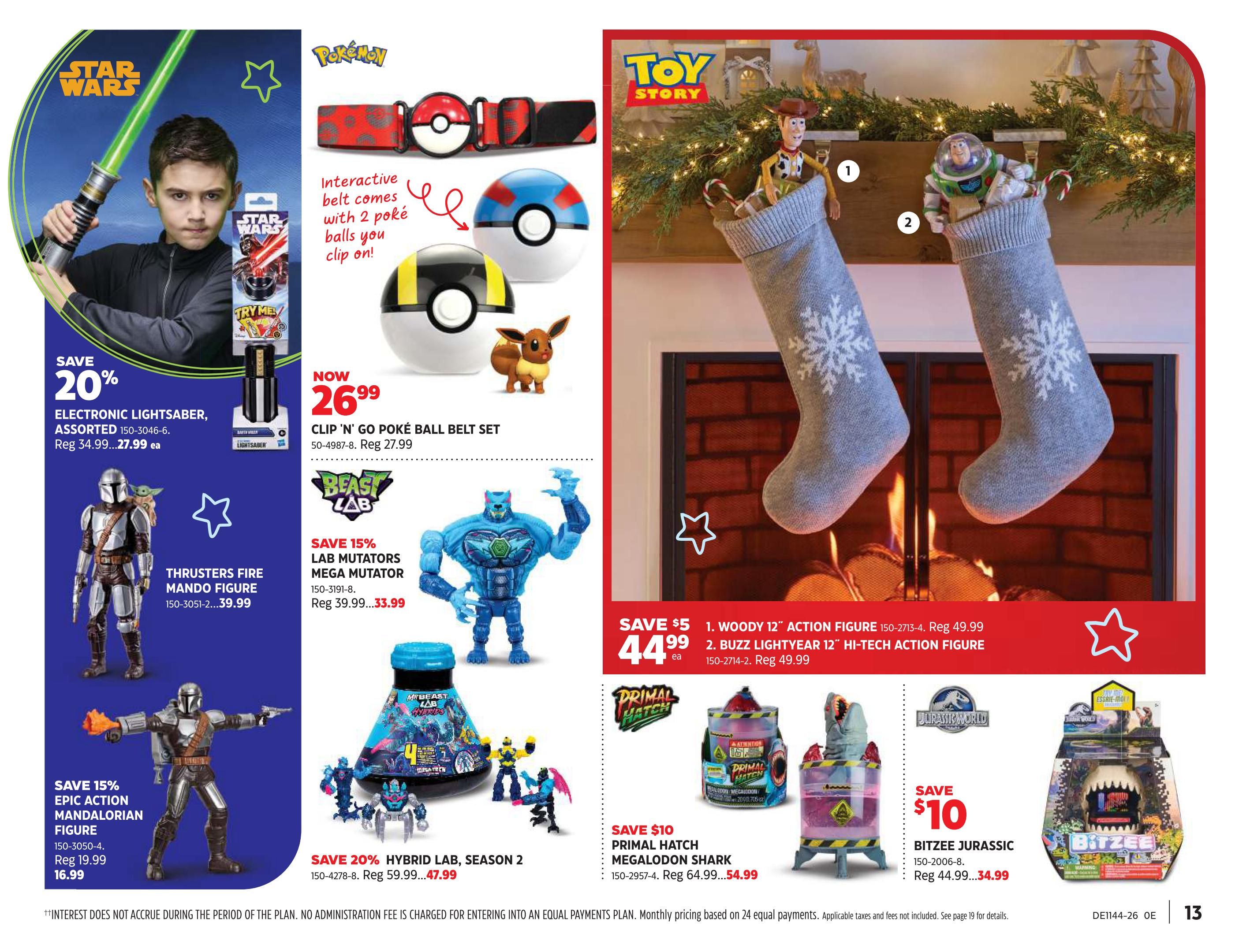 Canadian Tire Toy Guide October 30 to November 19
