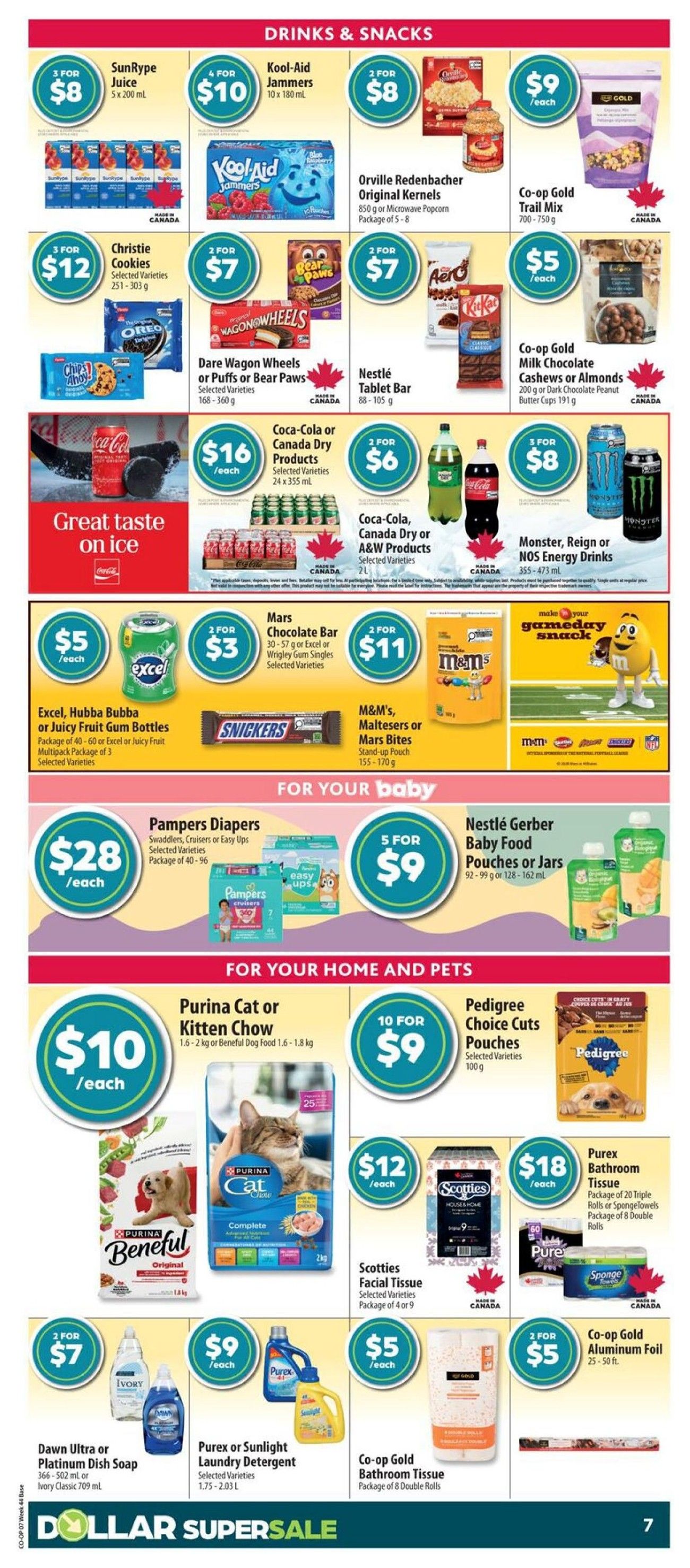 Co-op (West) Food Store Flyer October 29 to November 4