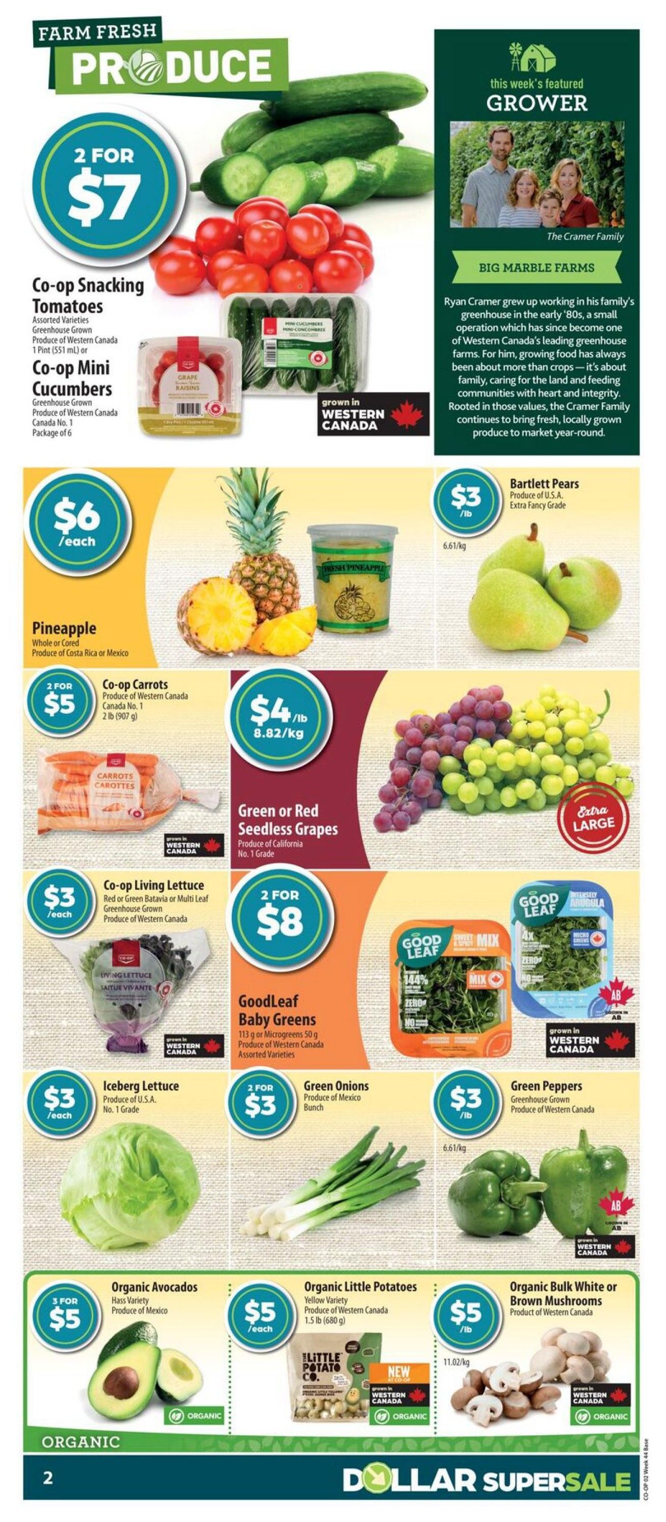Co-op (West) Food Store Flyer October 29 to November 4