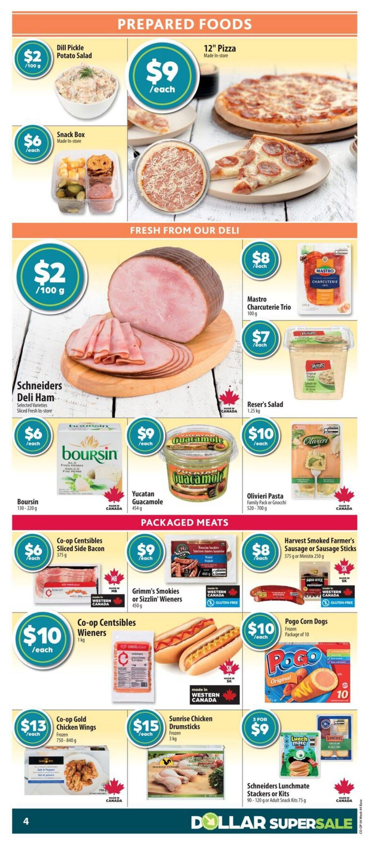 Co-op (West) Food Store Flyer October 29 to November 4