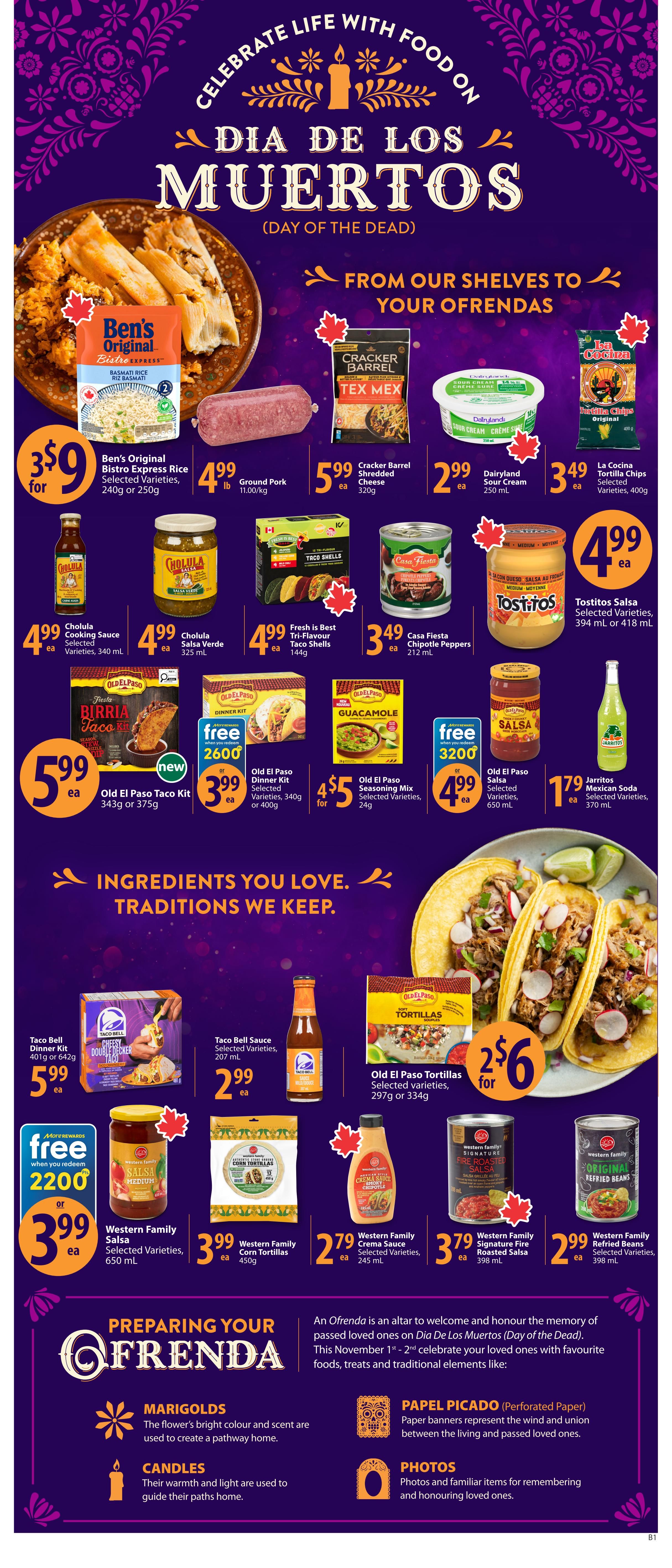 Save On Foods (AB) Flyer October 29 to November 4