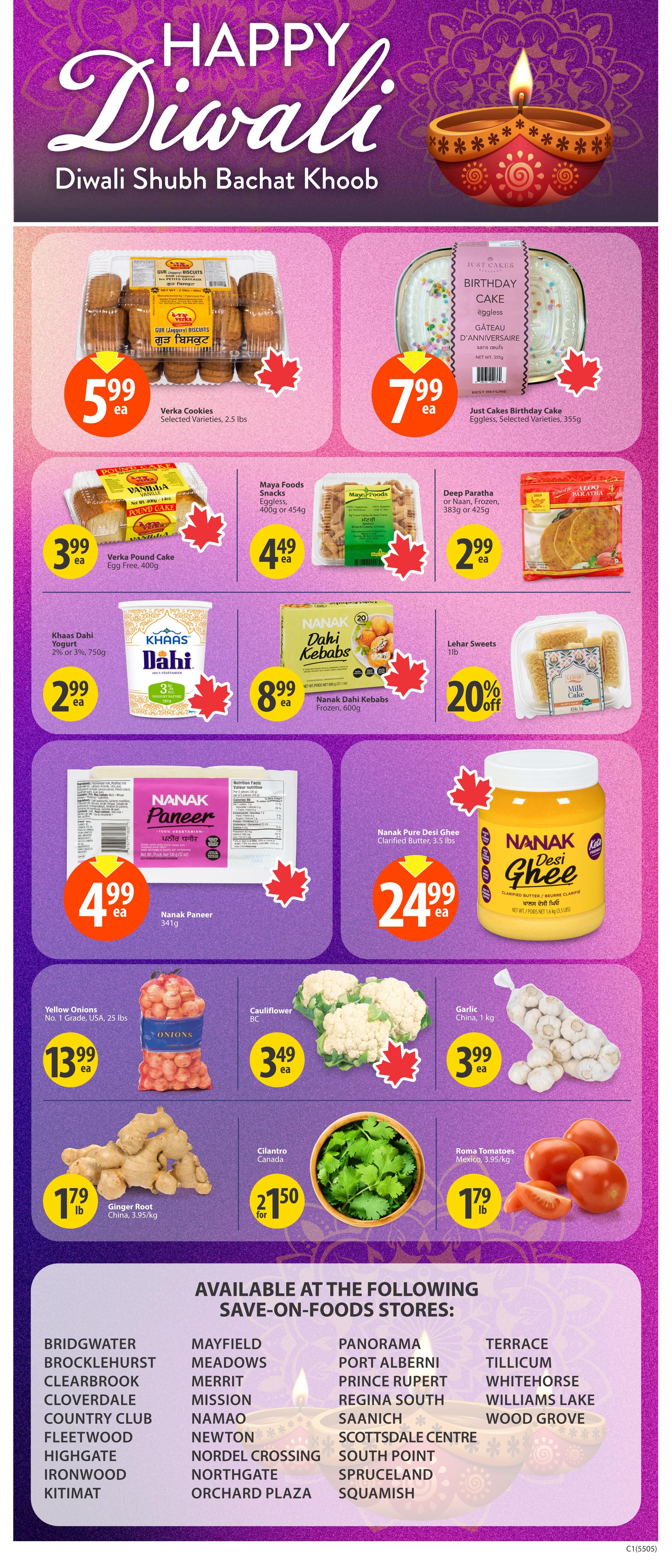 Save On Foods (SK) Flyer October 29 to November 4