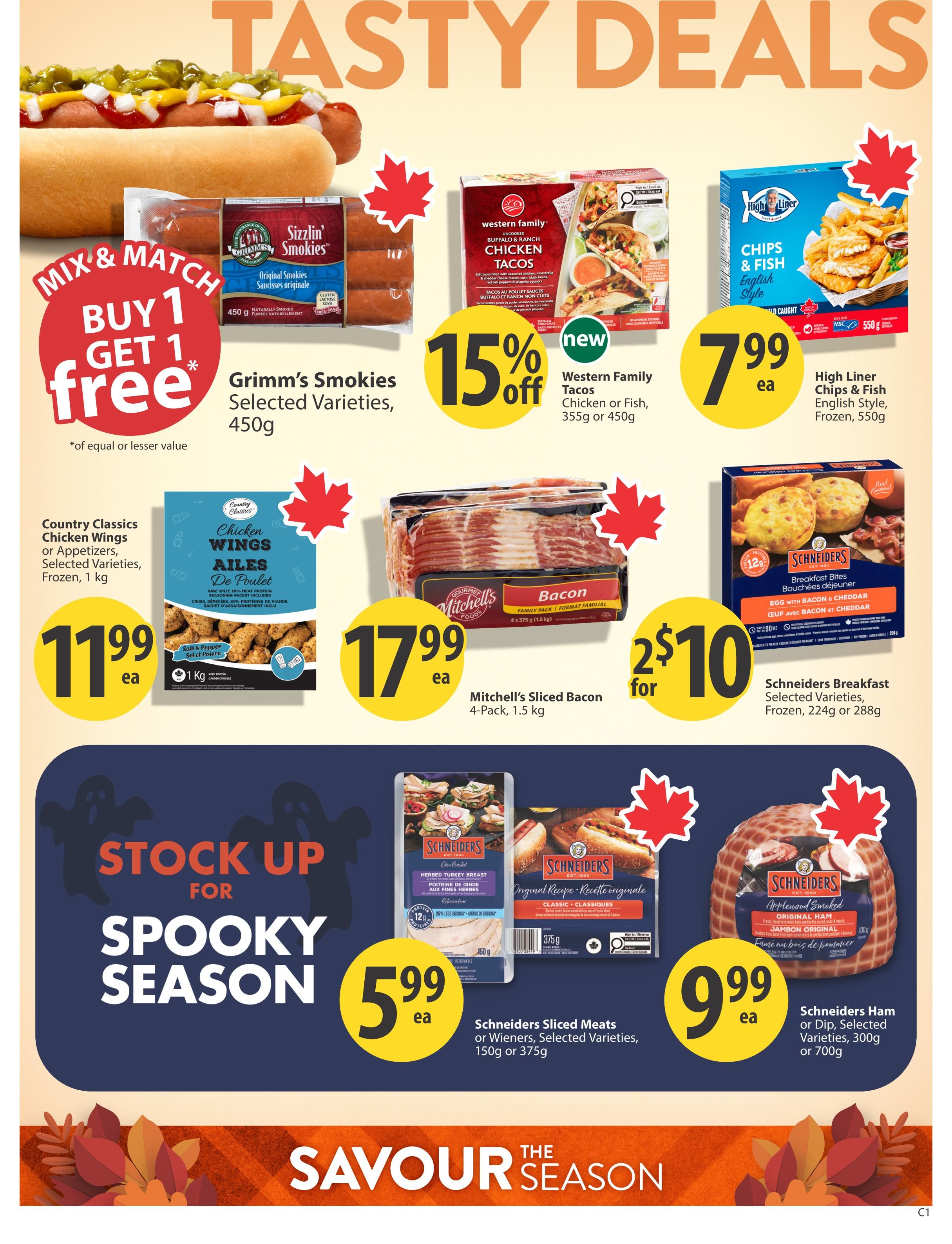 Save On Foods (SK) Flyer October 29 to November 4