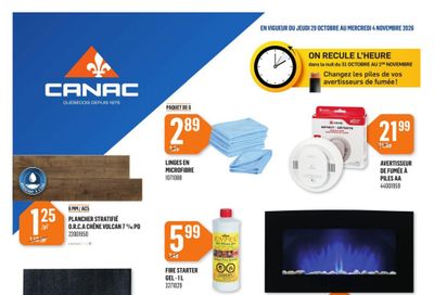 Canac Flyer October 29 to November 4