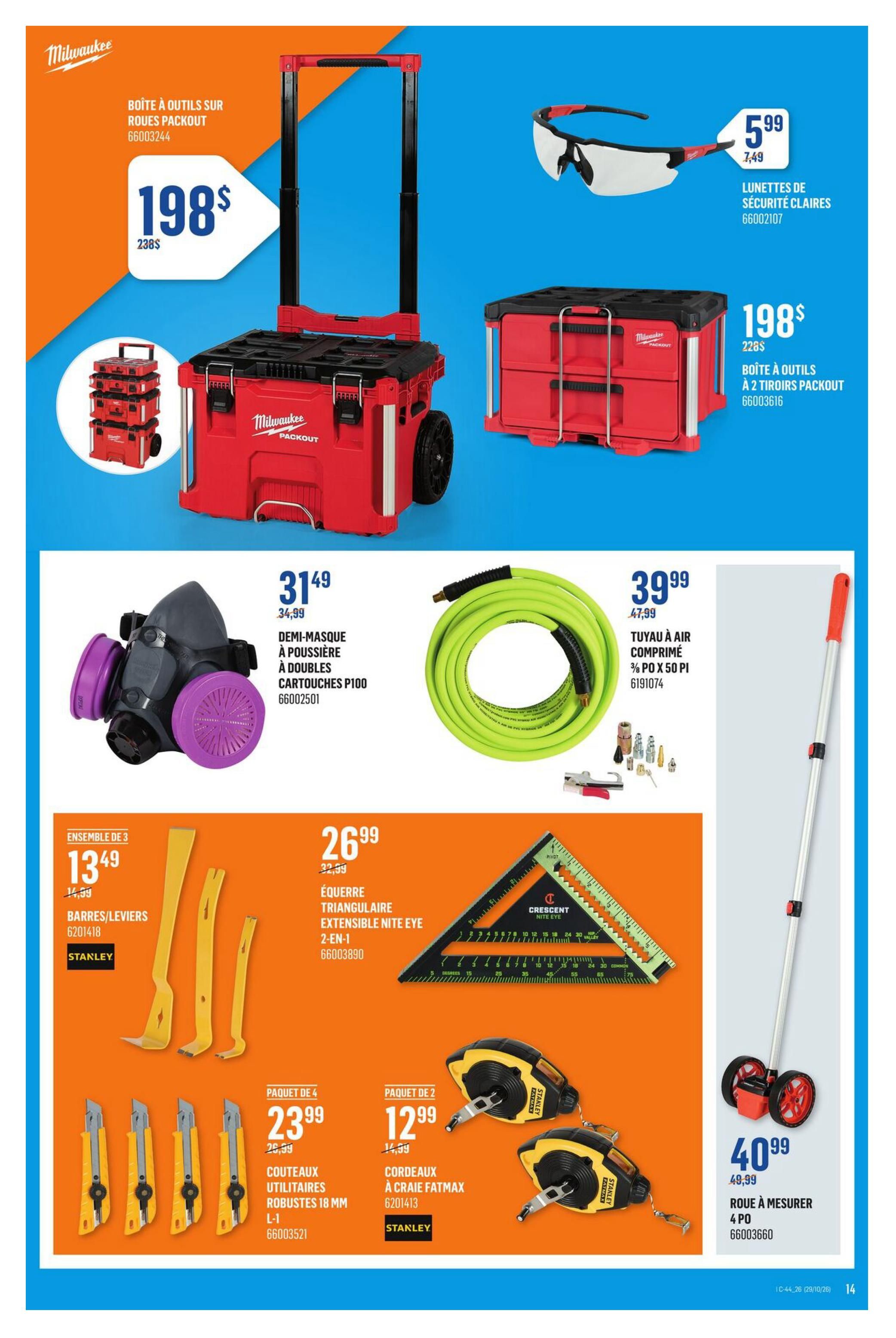 Canac Flyer October 29 to November 4