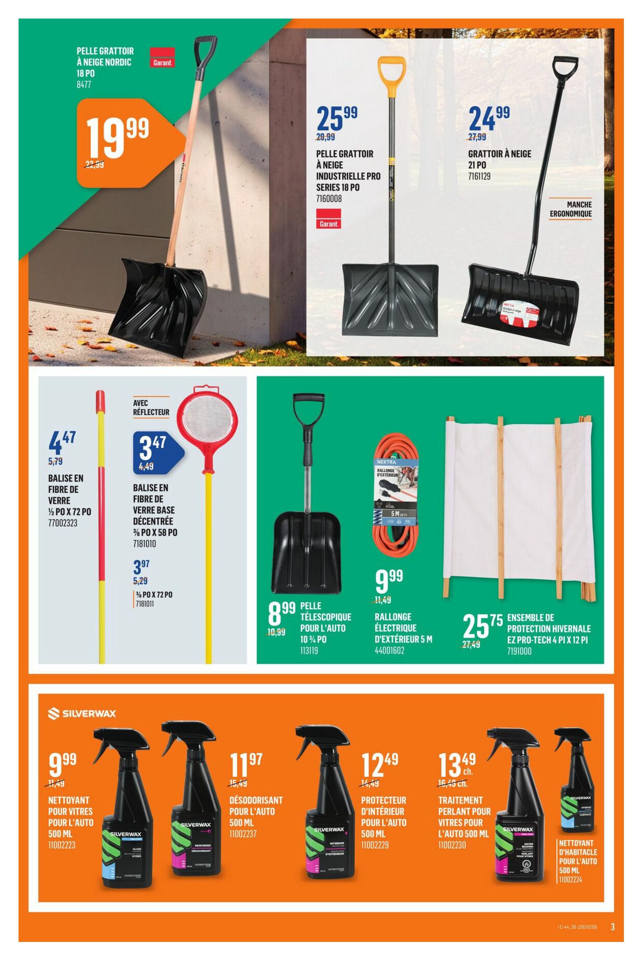 Canac Flyer October 29 to November 4