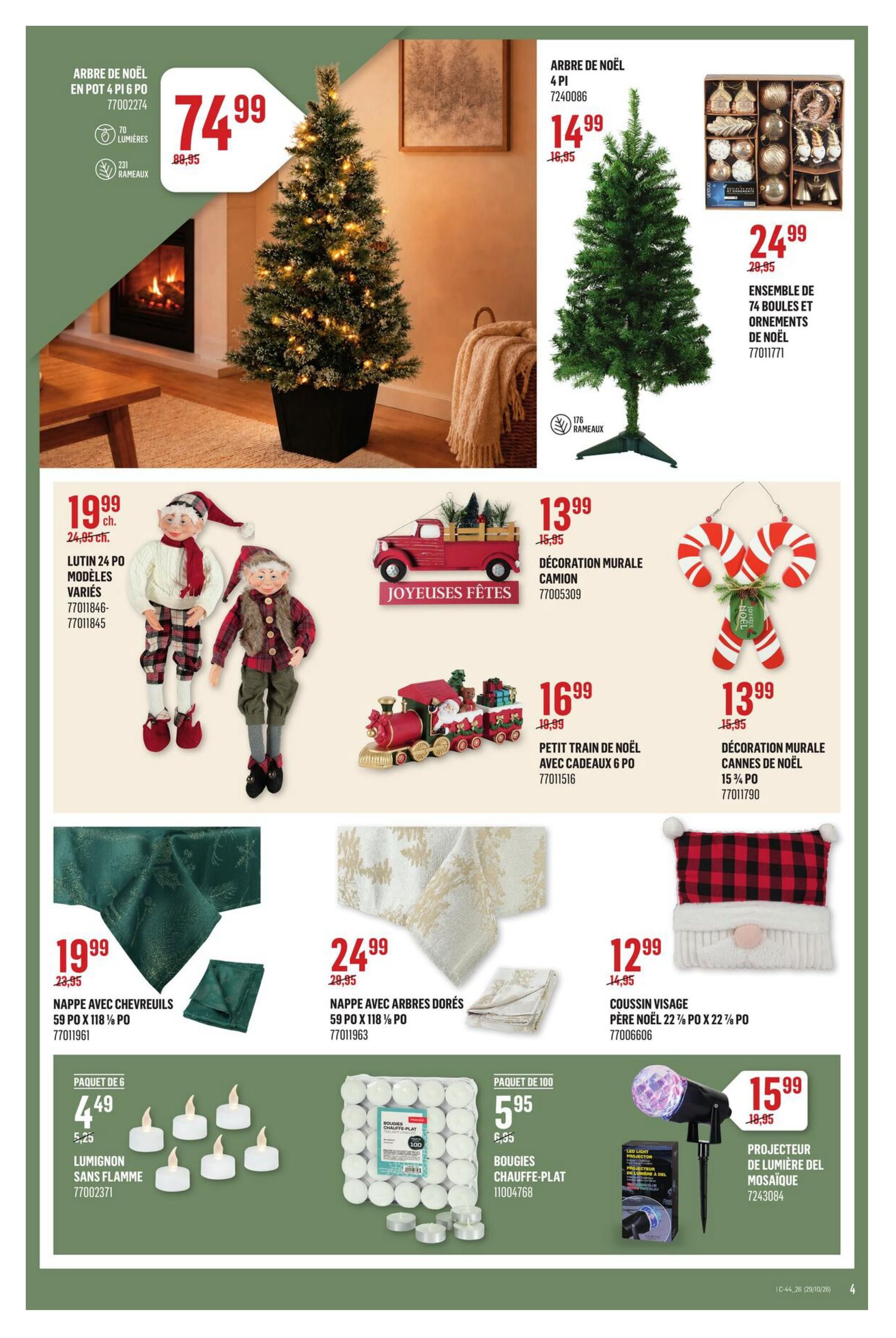Canac Flyer October 29 to November 4