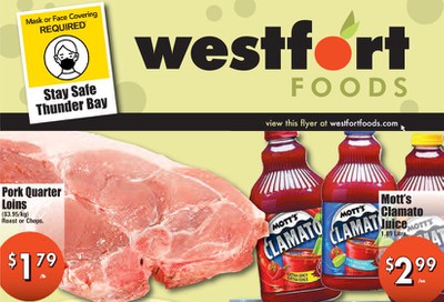 Westfort Foods Flyer July 31 to August 6