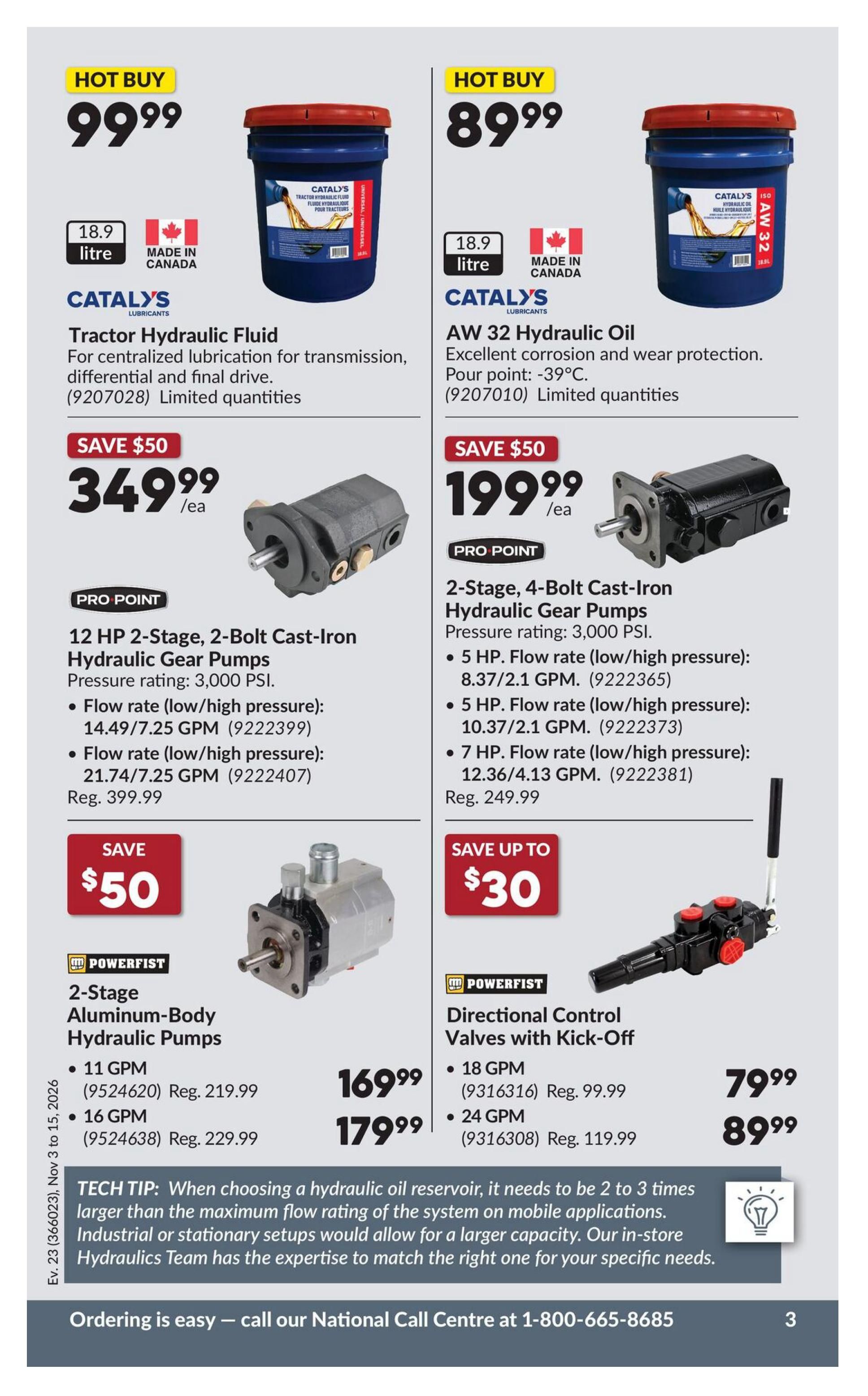Princess Auto Flyer November 3 to 15