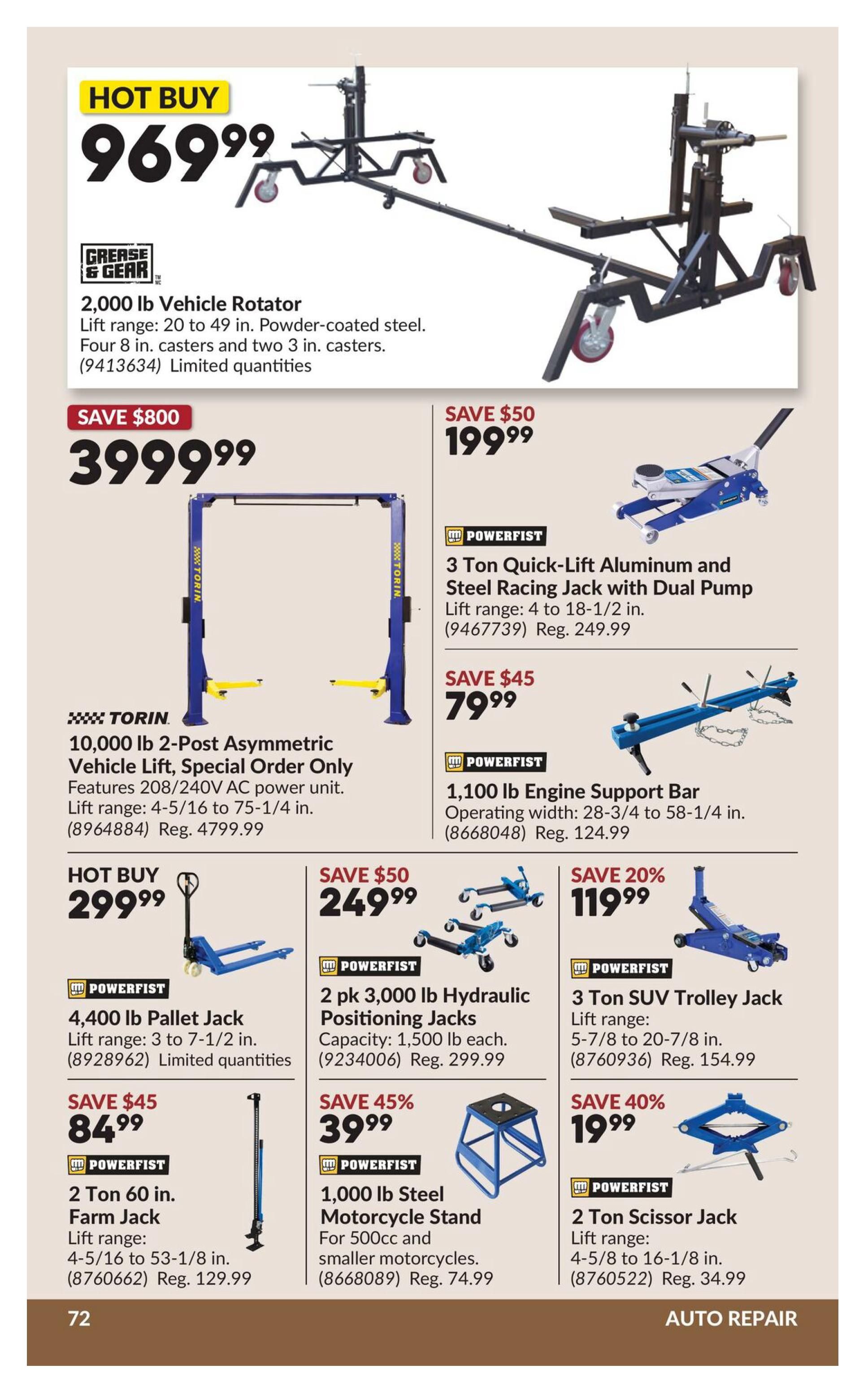 Princess Auto Flyer November 3 to 15