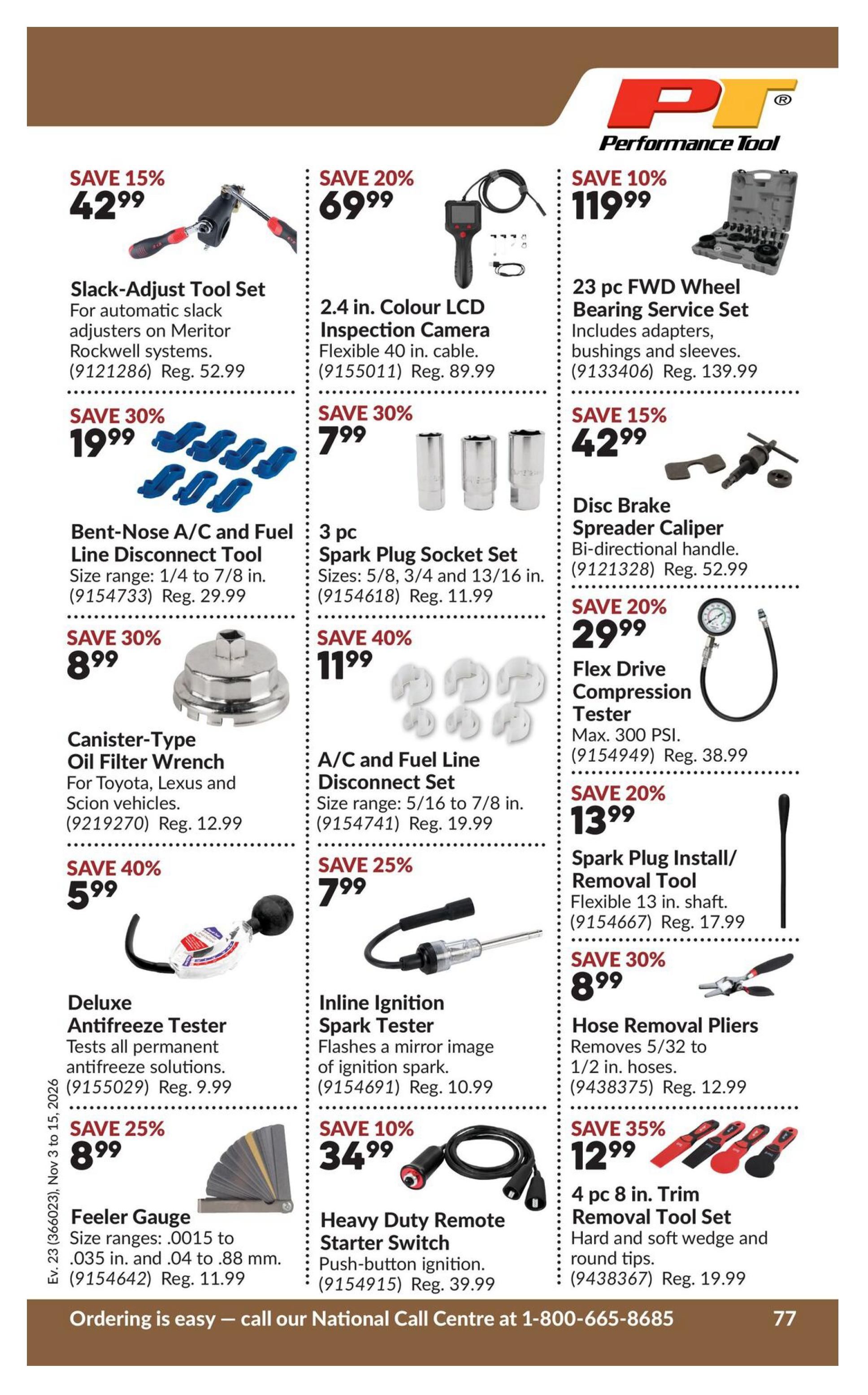 Princess Auto Flyer November 3 to 15