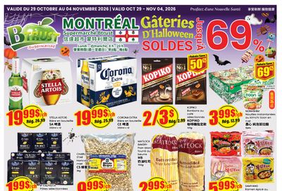 Btrust Supermarket (Montreal) Flyer October 29 to November 4