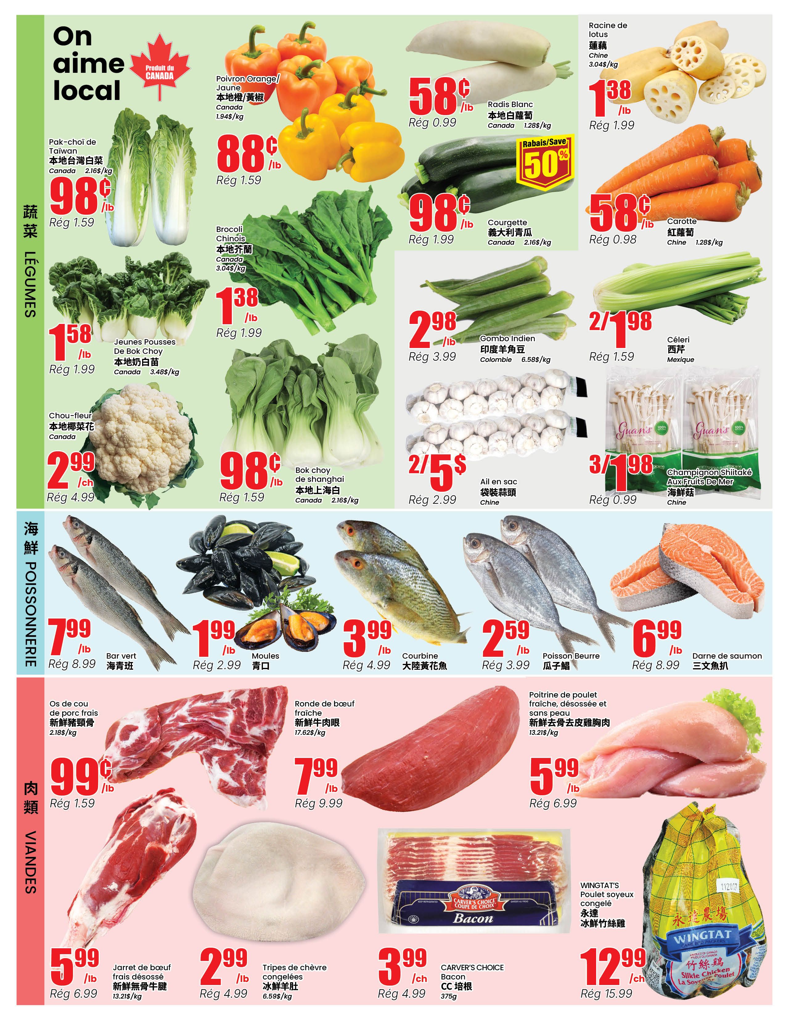 Btrust Supermarket (Montreal) Flyer October 29 to November 4