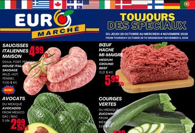 Euro Marche Flyer October 29 to November 4