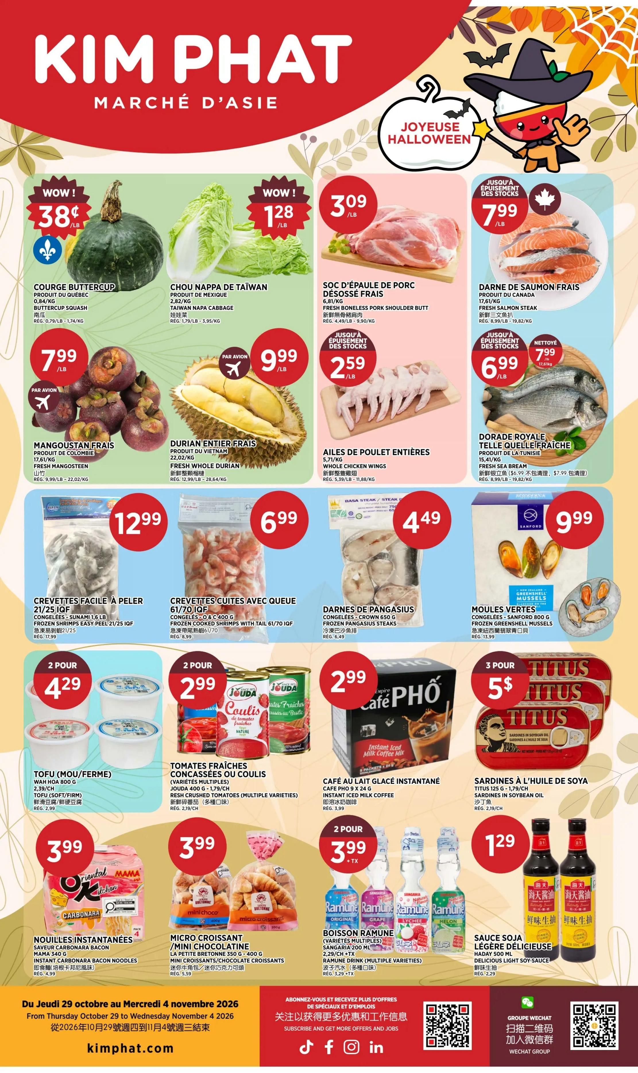 Kim Phat Flyer October 29 to November 4