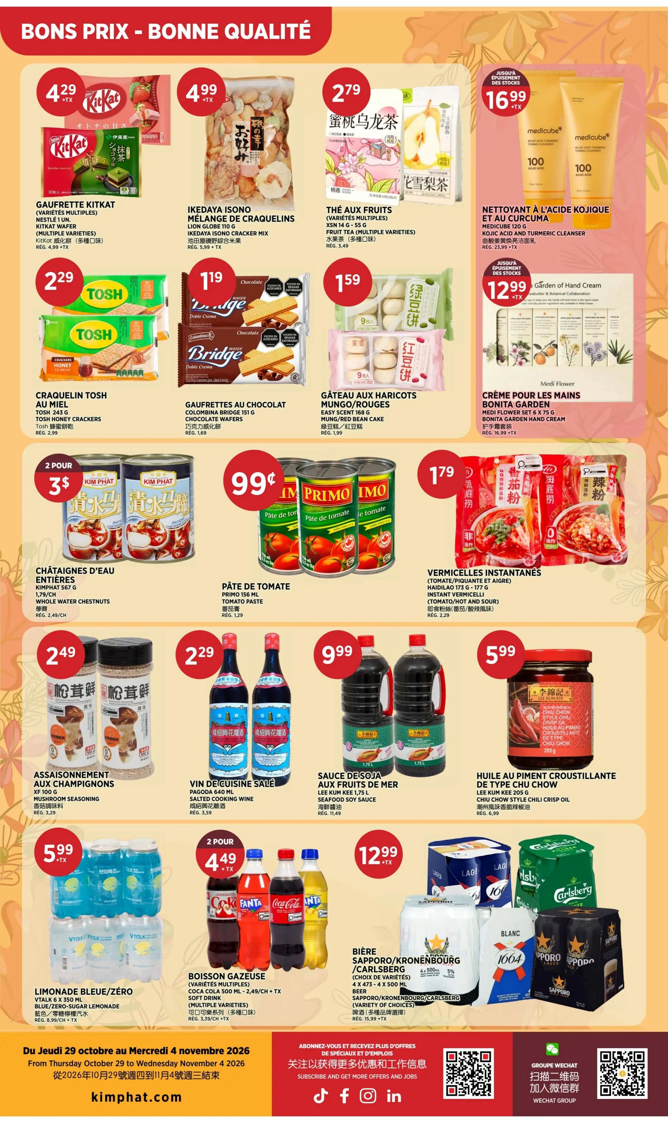 Kim Phat Flyer October 29 to November 4