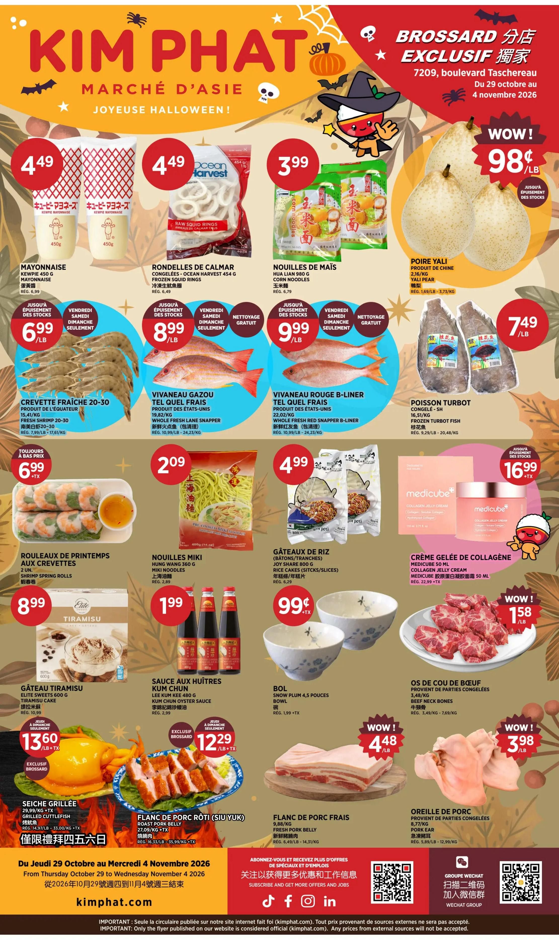 Kim Phat Flyer October 29 to November 4