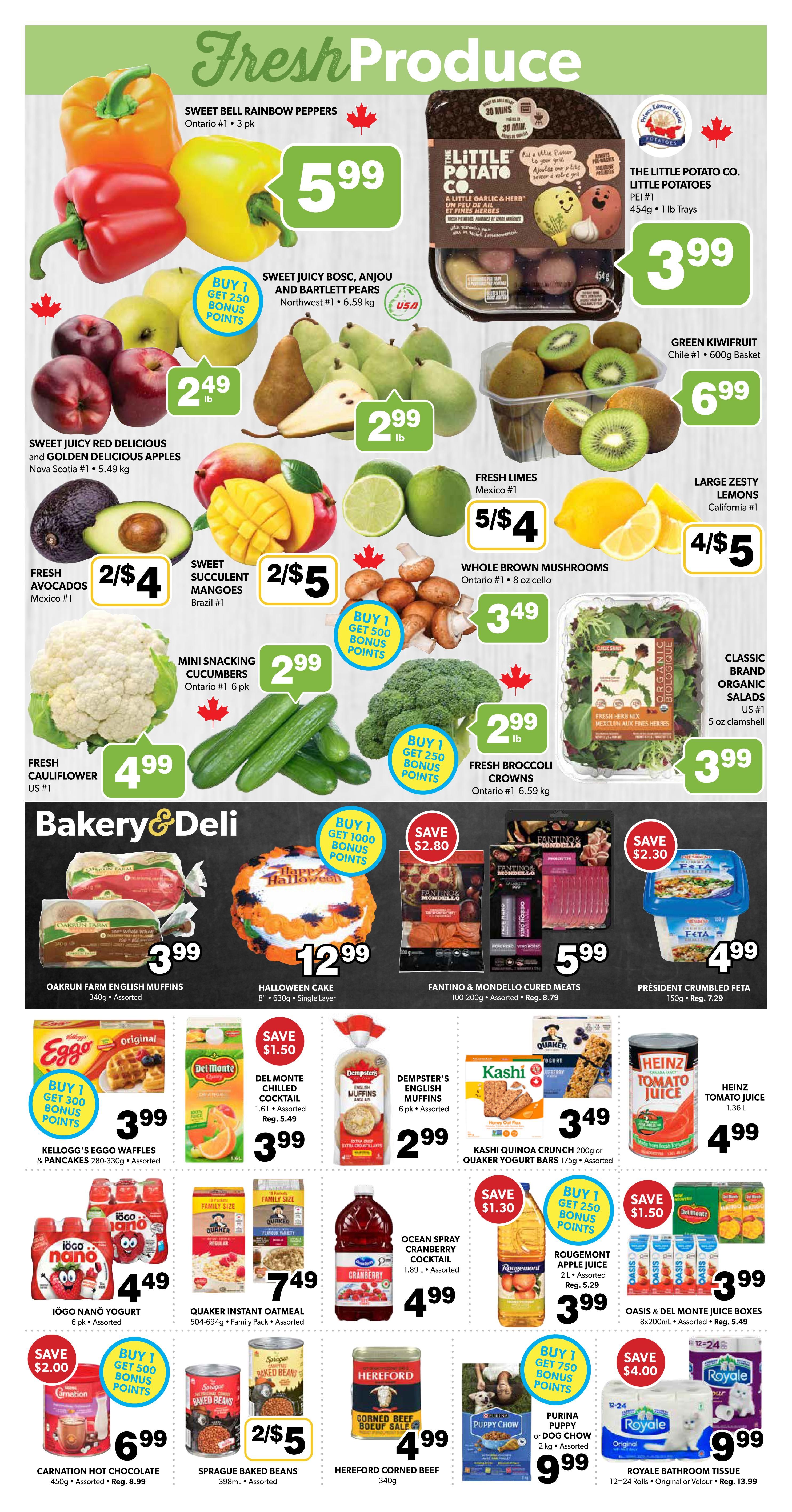 Bidgood's Flyer October 29 to November 4