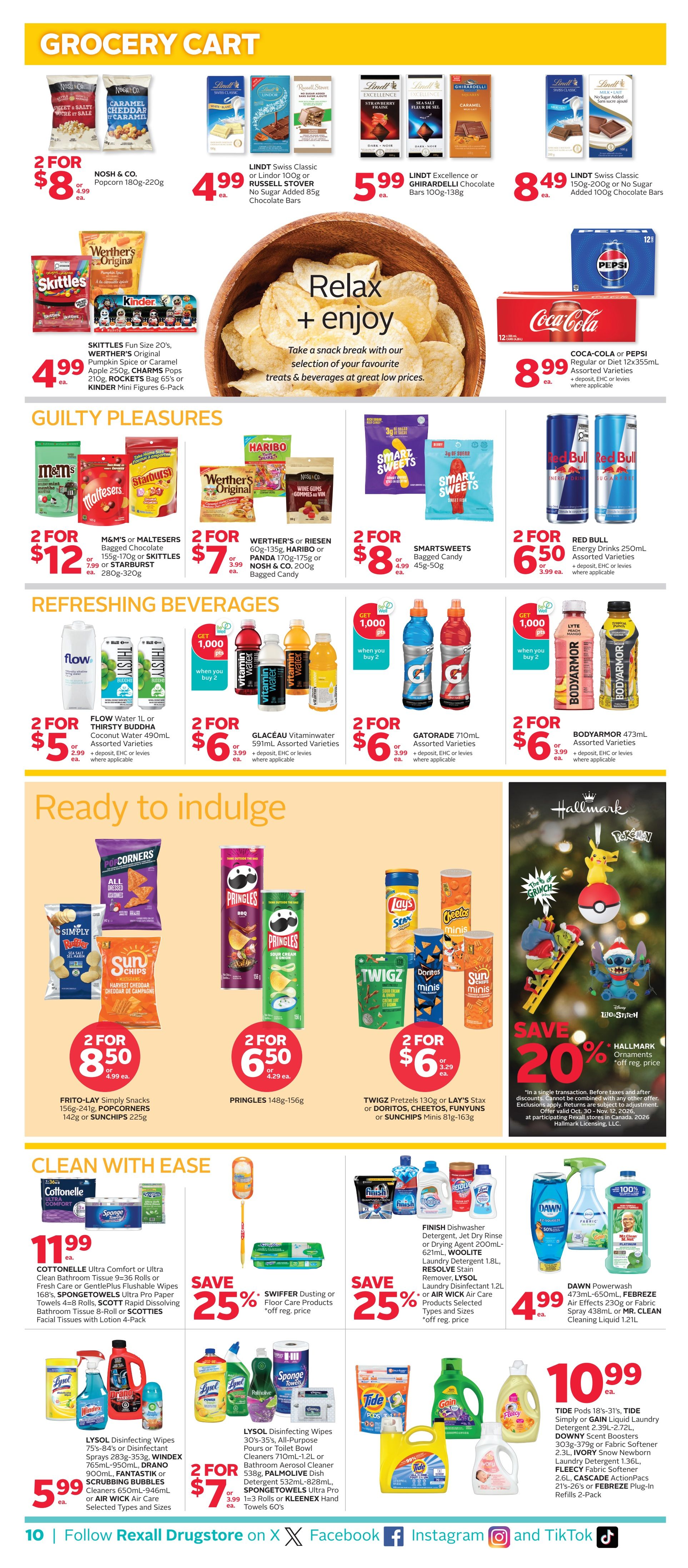 Rexall (AB, SK, MB) Flyer October 30 to November 5