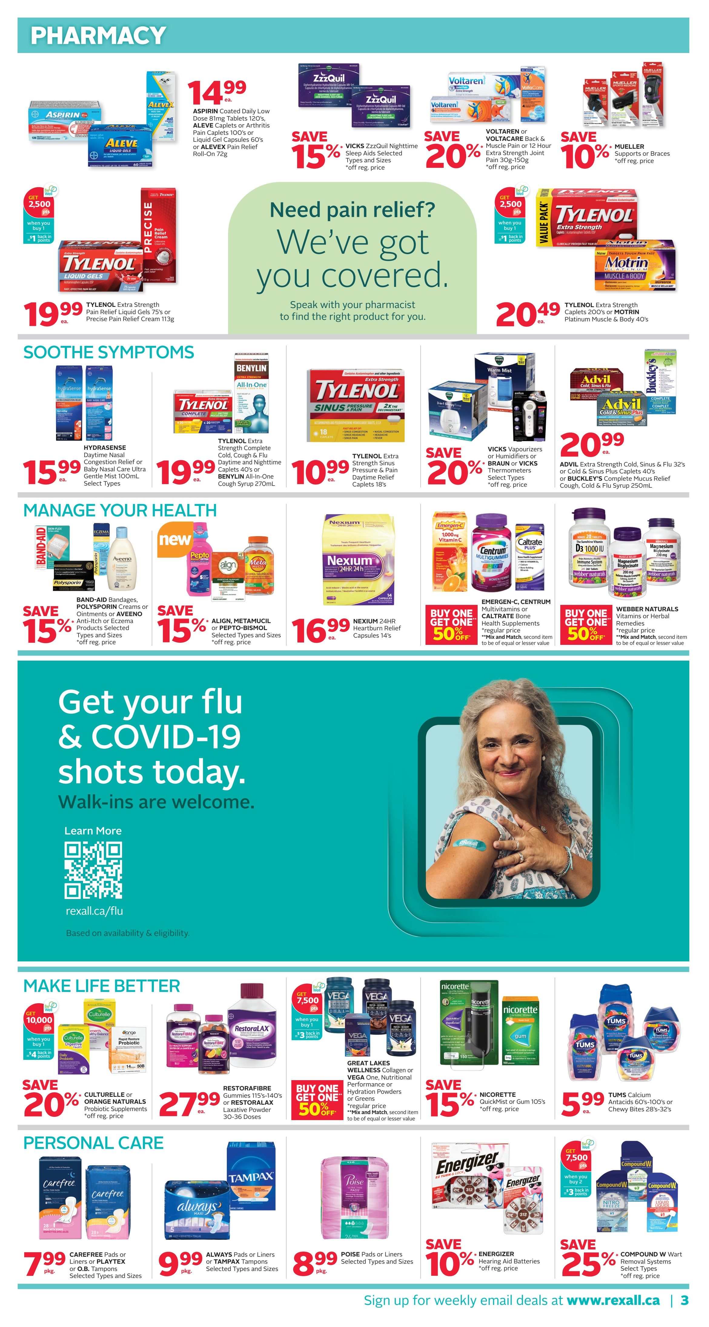 Rexall (BC) Flyer October 30 to November 5
