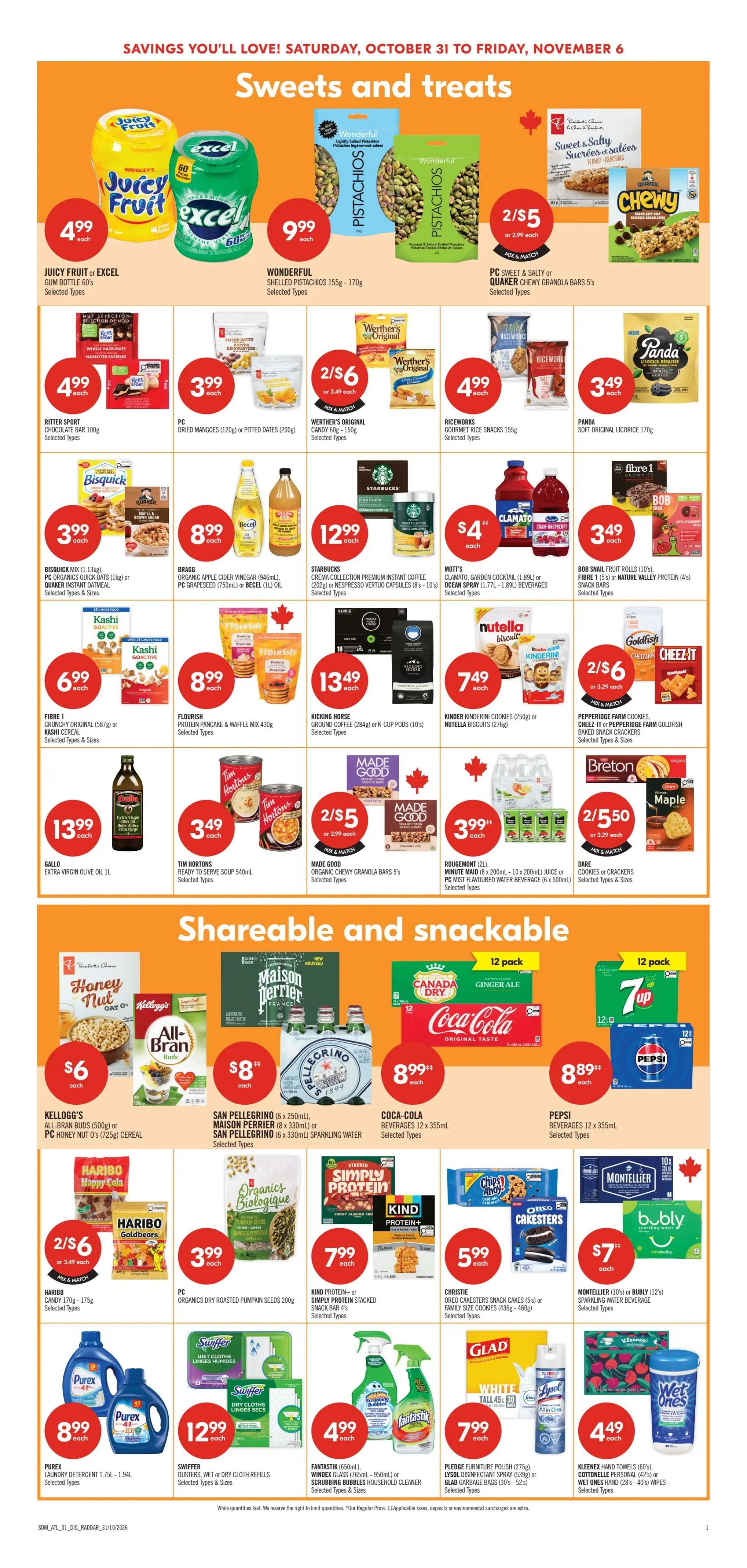 Shoppers Drug Mart (Atlantic) Flyer October 31 to November 6