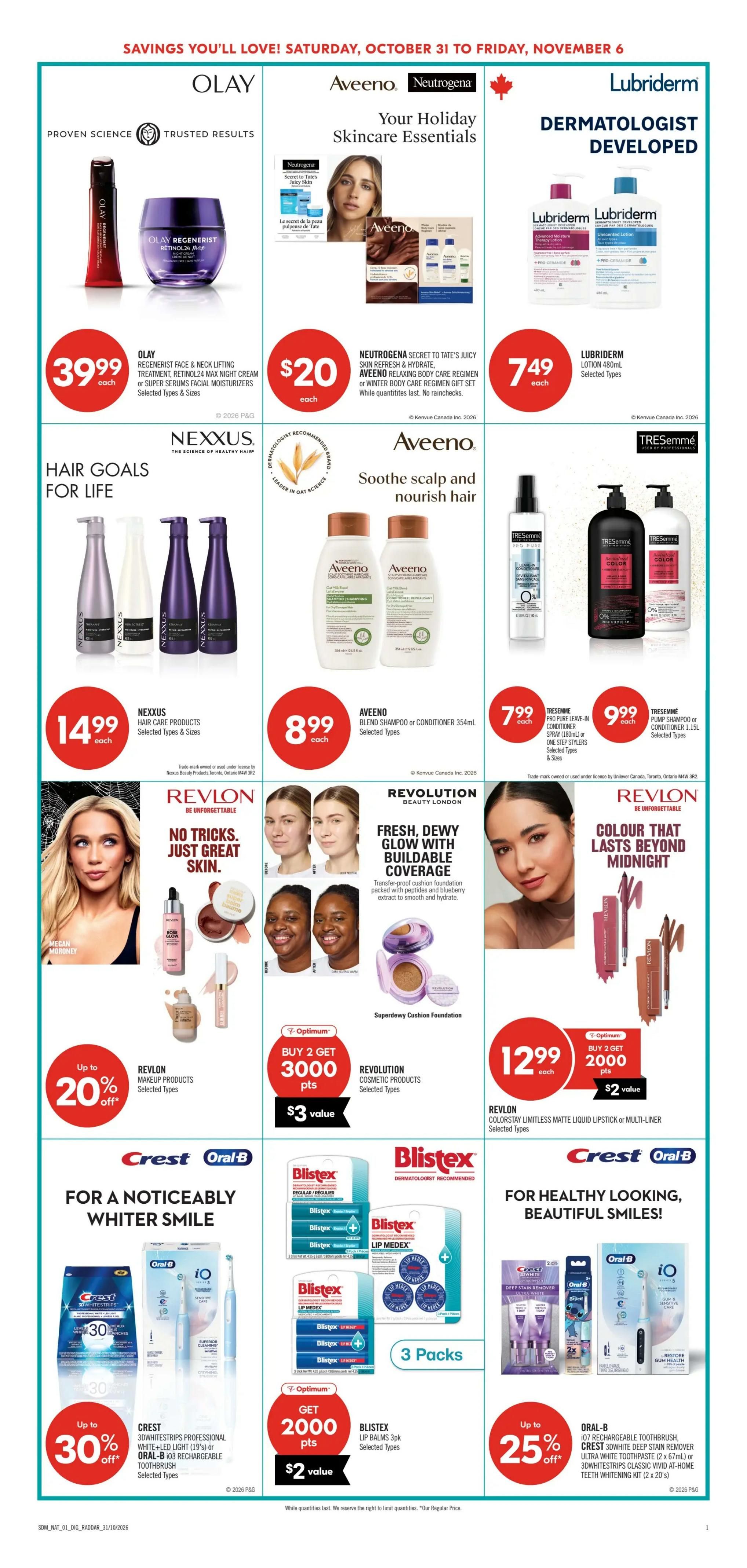 Shoppers Drug Mart (Atlantic) Flyer October 31 to November 6