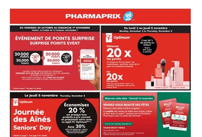 Pharmaprix Flyer October 31 to November 6