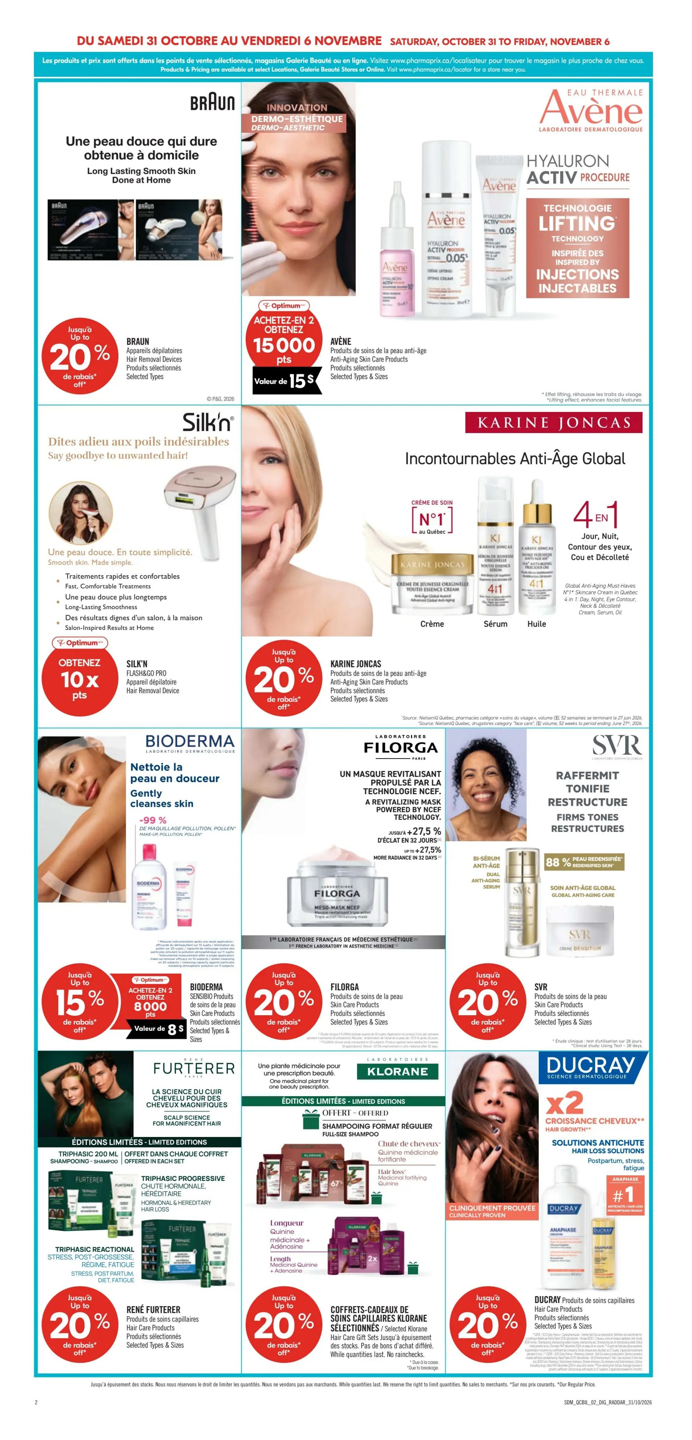 Pharmaprix Flyer October 31 to November 6