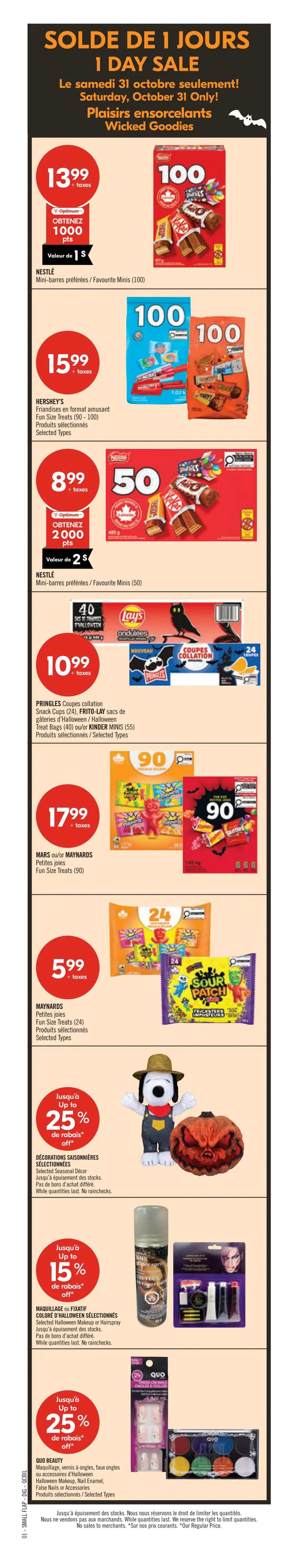 Pharmaprix Flyer October 31 to November 6