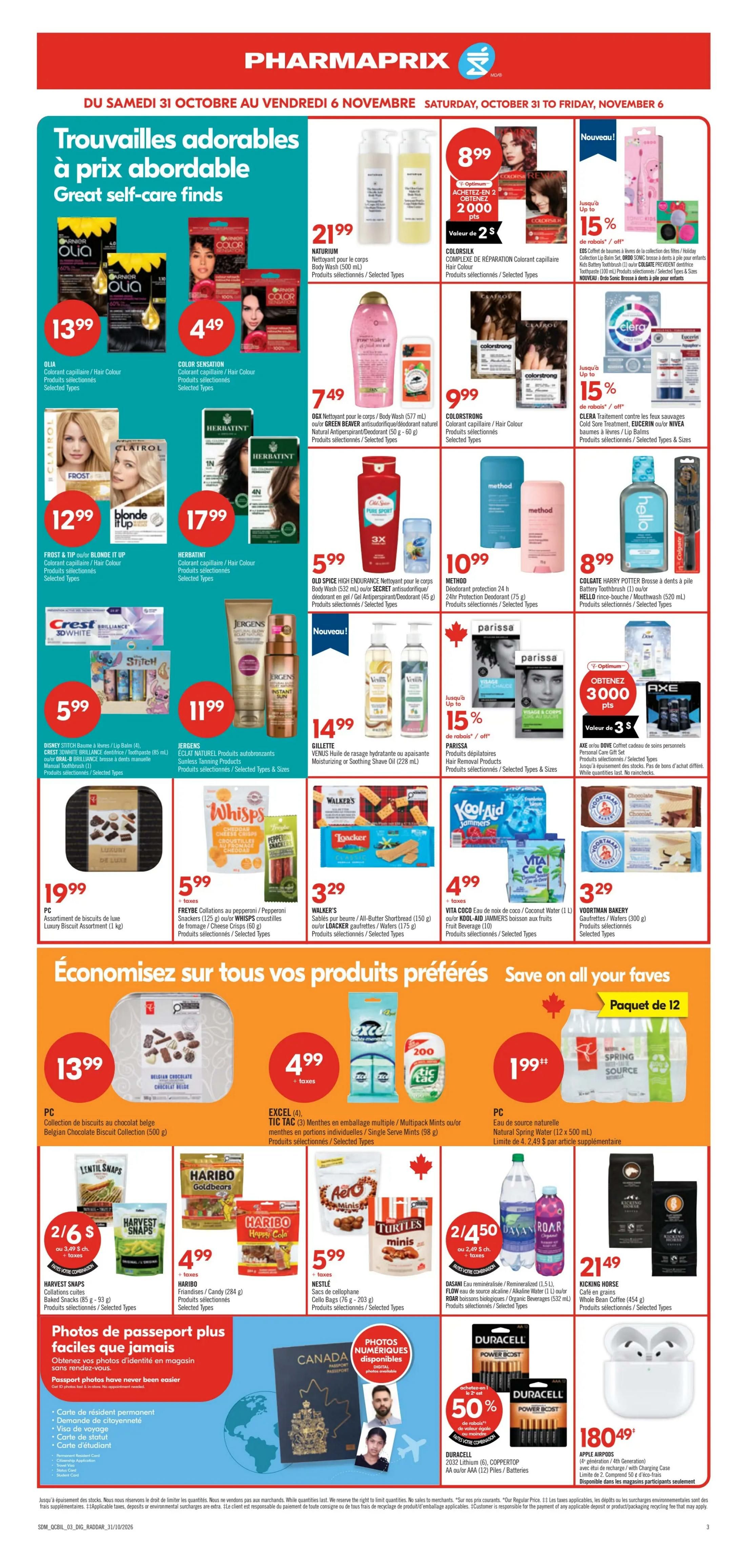Pharmaprix Flyer October 31 to November 6