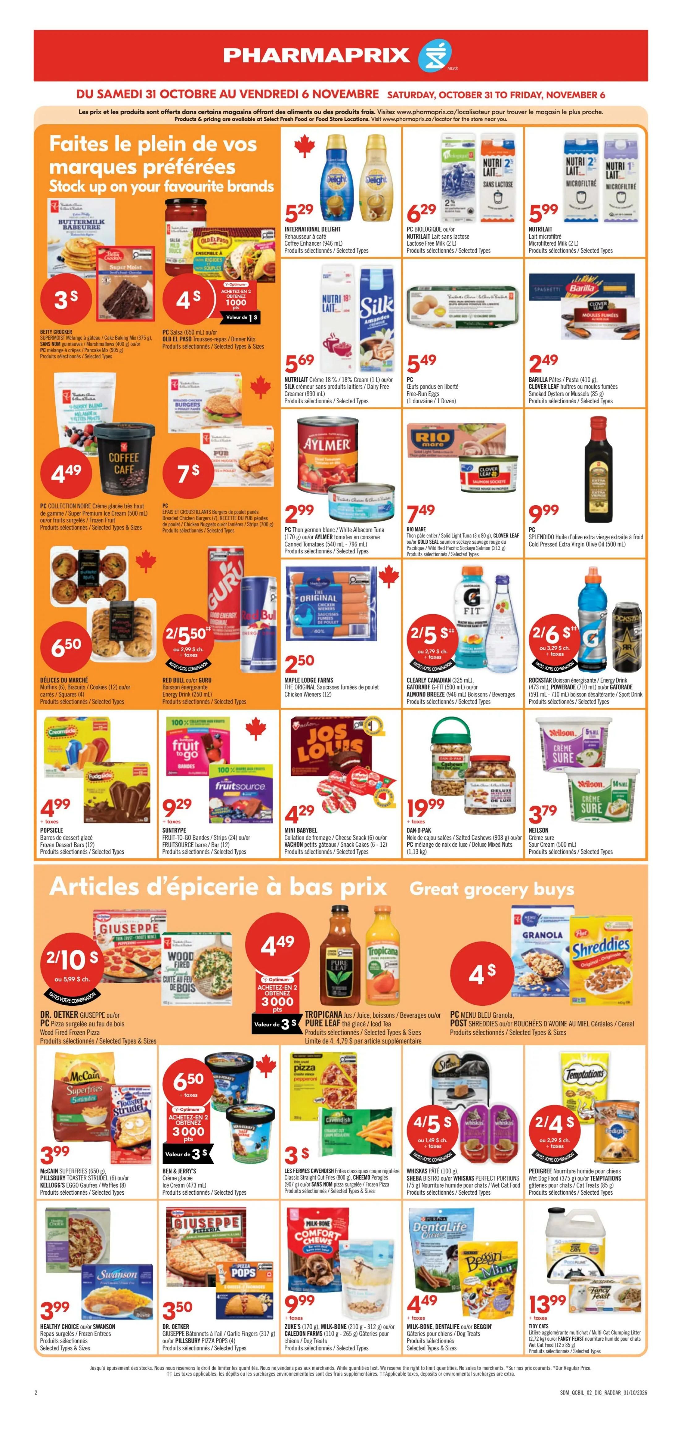 Pharmaprix Flyer October 31 to November 6