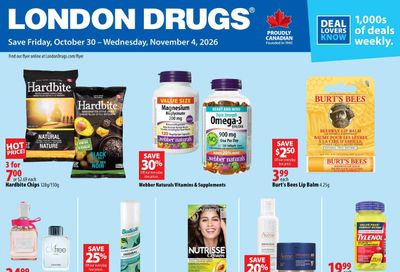 London Drugs Weekly Flyer October 30 to November 4