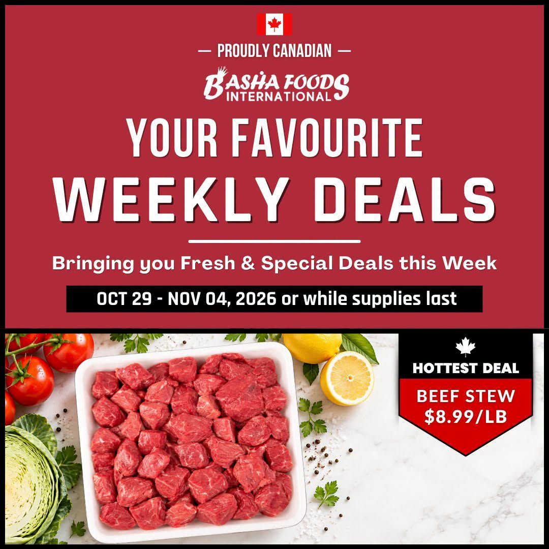 Basha Foods International Flyer October 29 to November 4