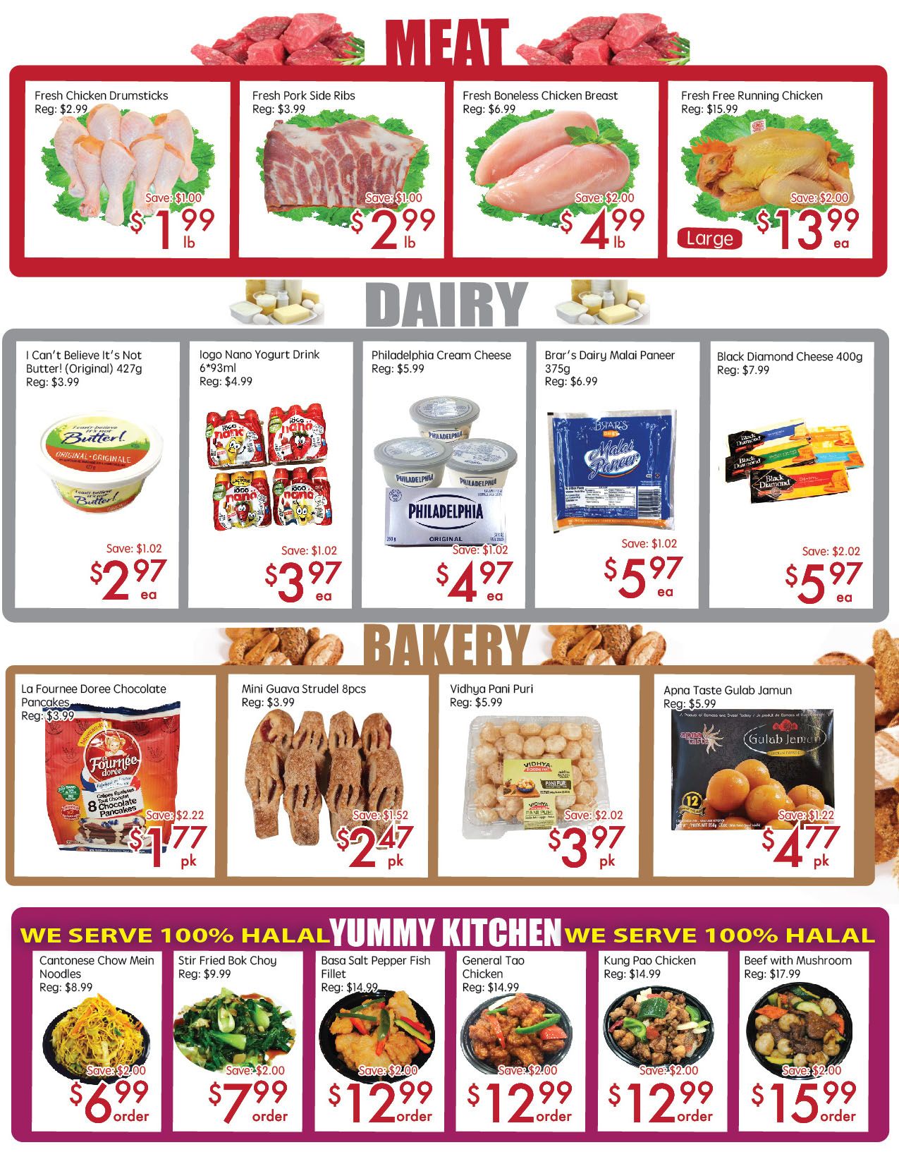 Sunny Foodmart (Etobicoke) Flyer October 30 to November 5