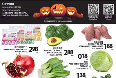 Centra Foods (Aurora) Flyer October 30 to November 5
